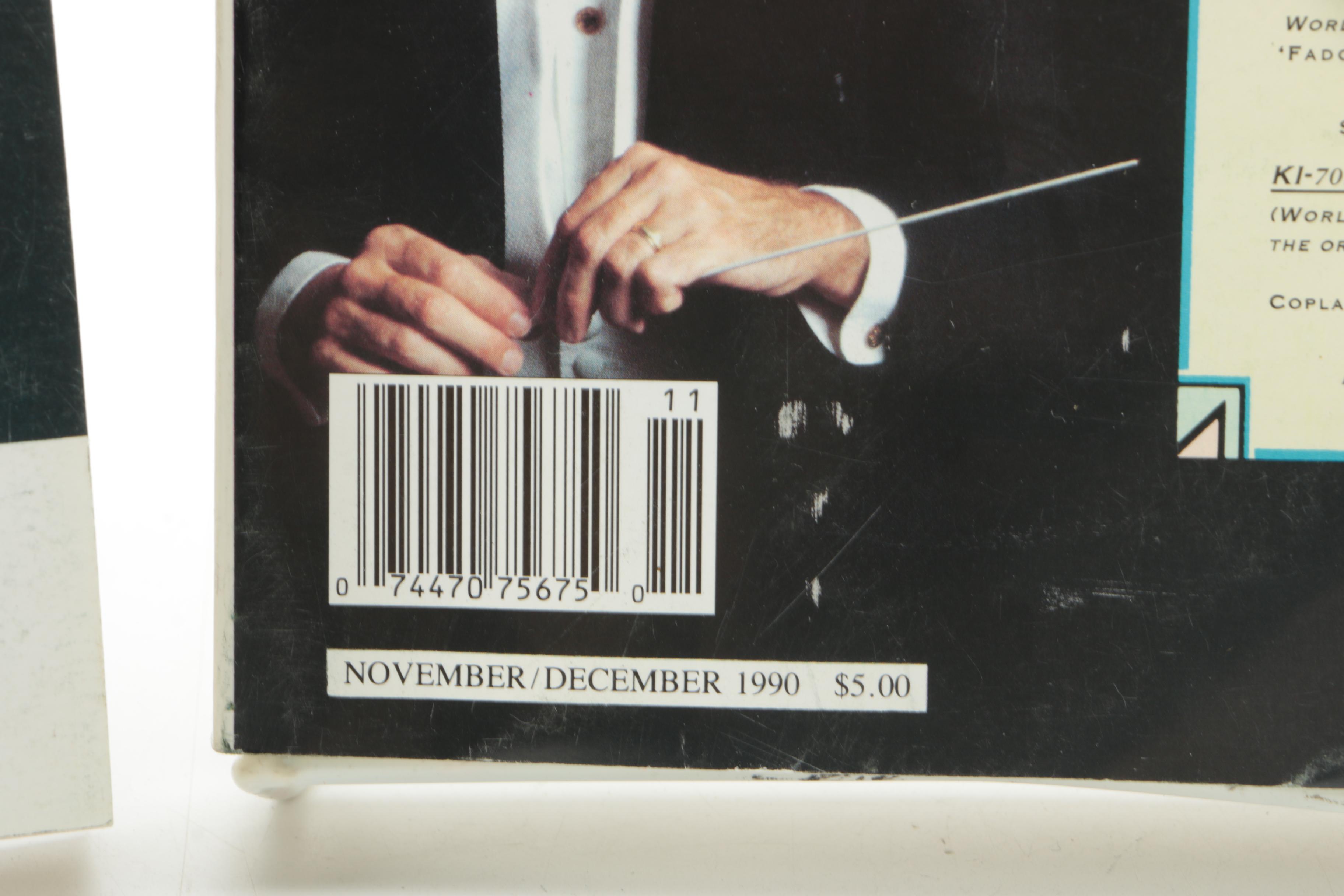 Vintage Issues of "Fanfare" Record Collectors' Magazine