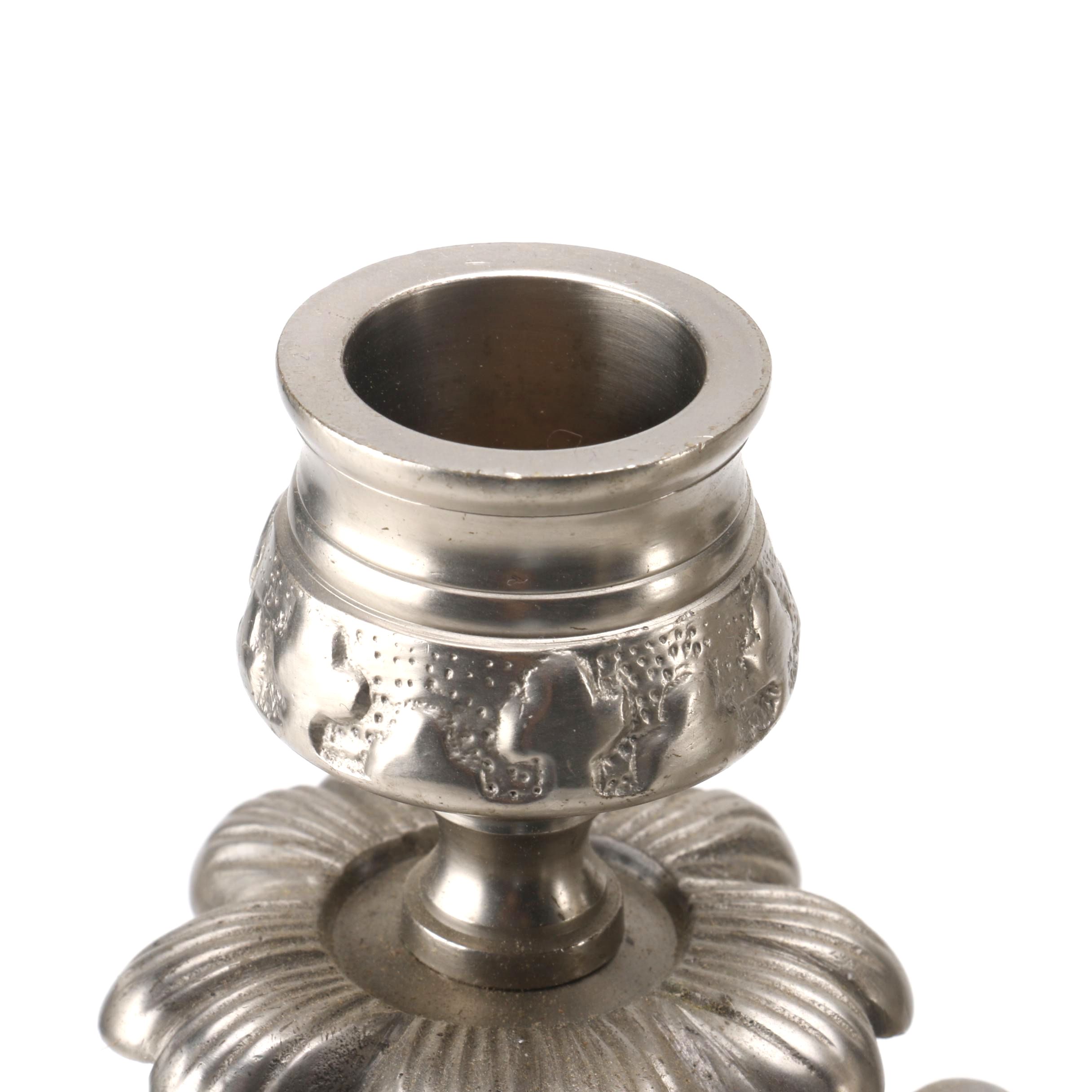 Stetson 1865 Silver-Toned Candelabrum