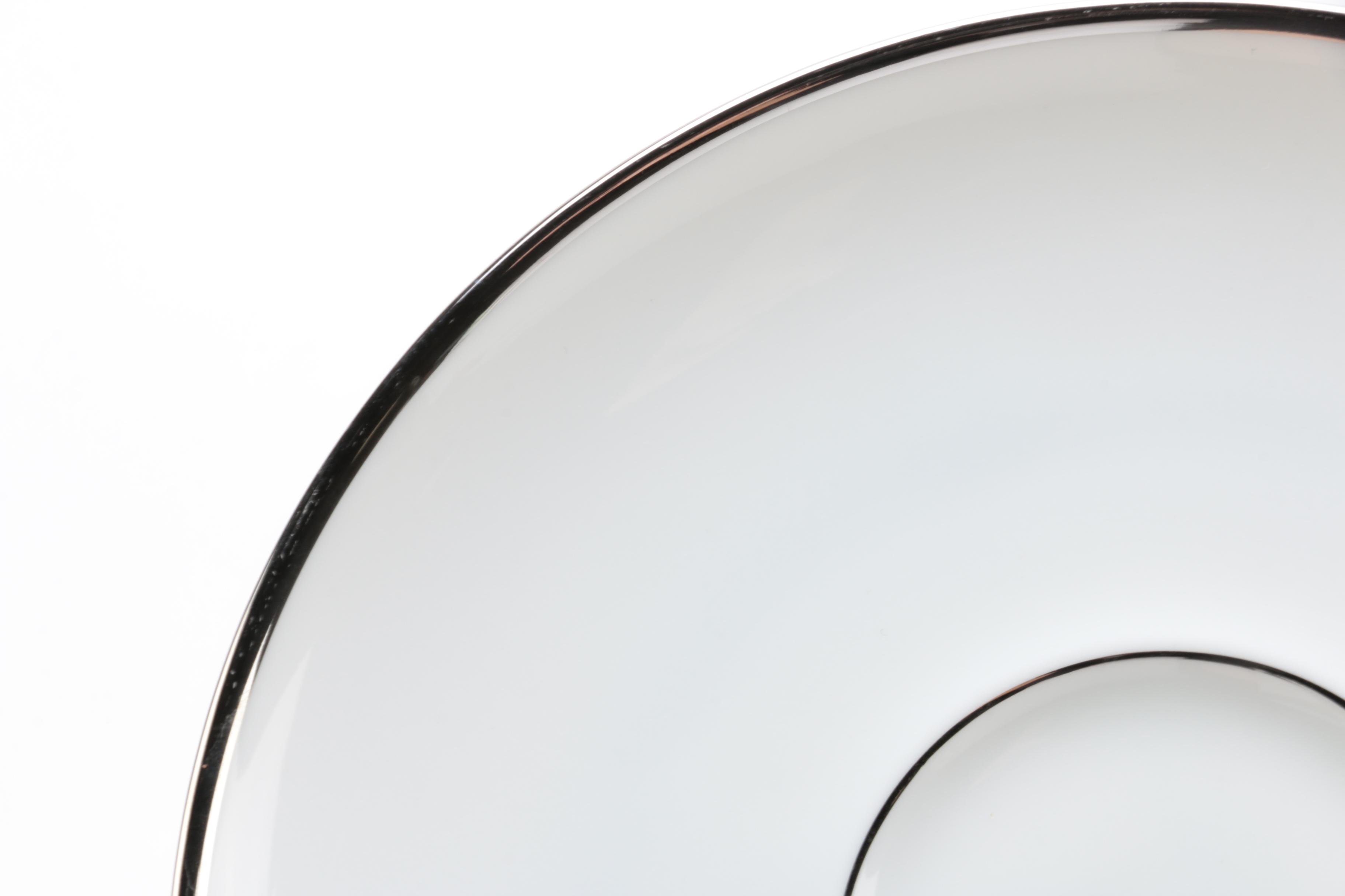 Gerold Porzellan 'Gracious Lady' Porcelain Teacups and Saucers