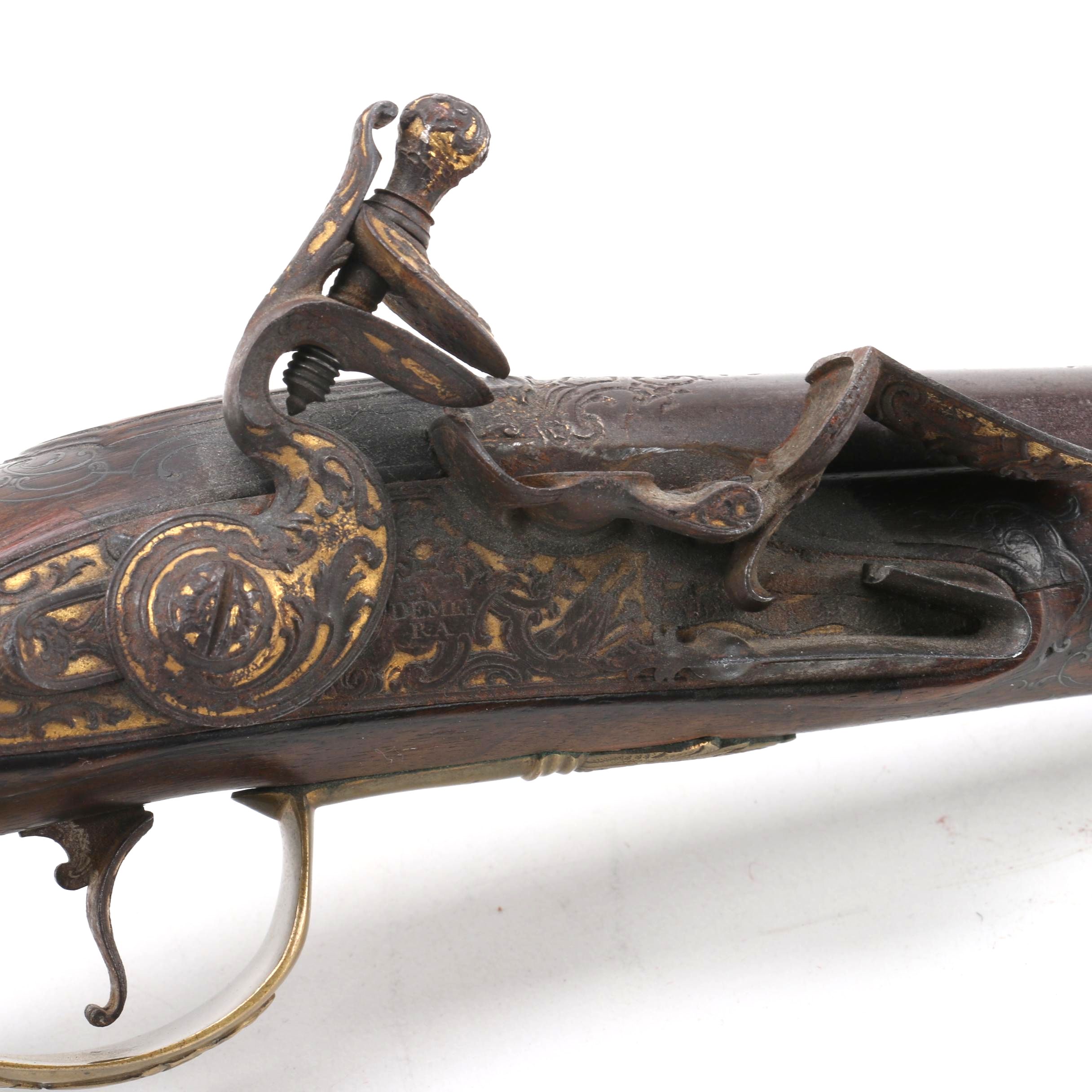 Late 18th to Early 19th Century Flintlock Pistol