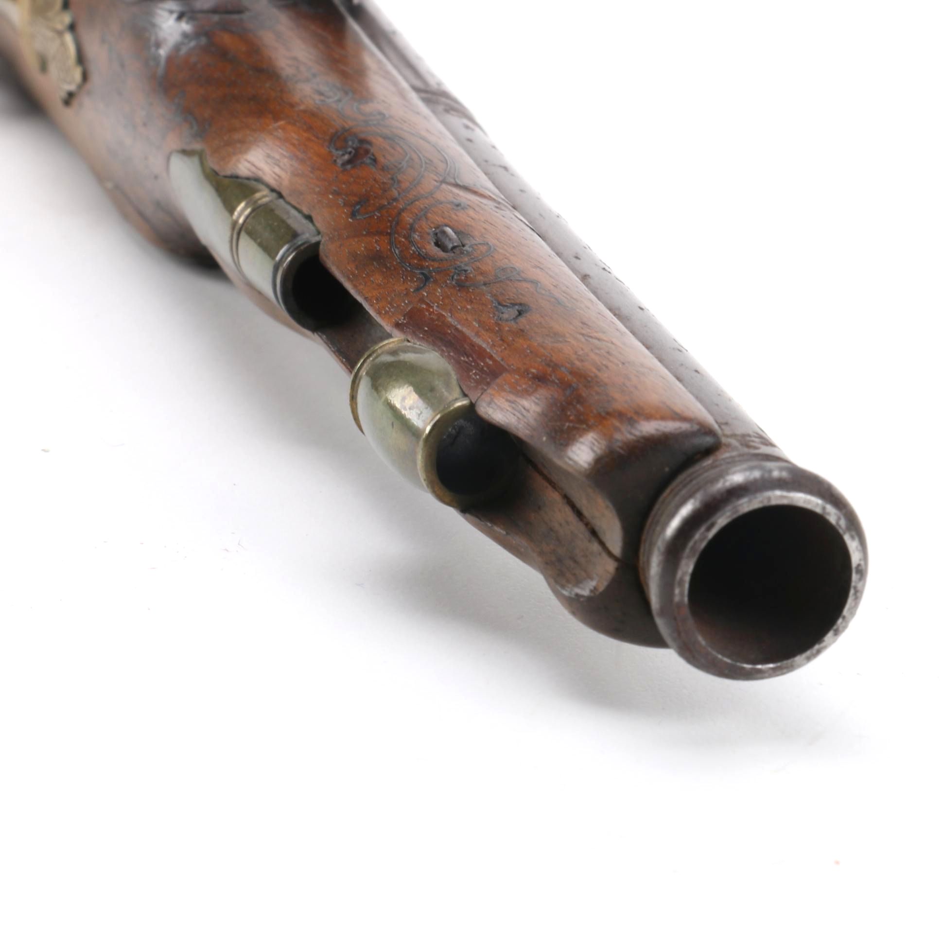 Late 18th to Early 19th Century Flintlock Pistol