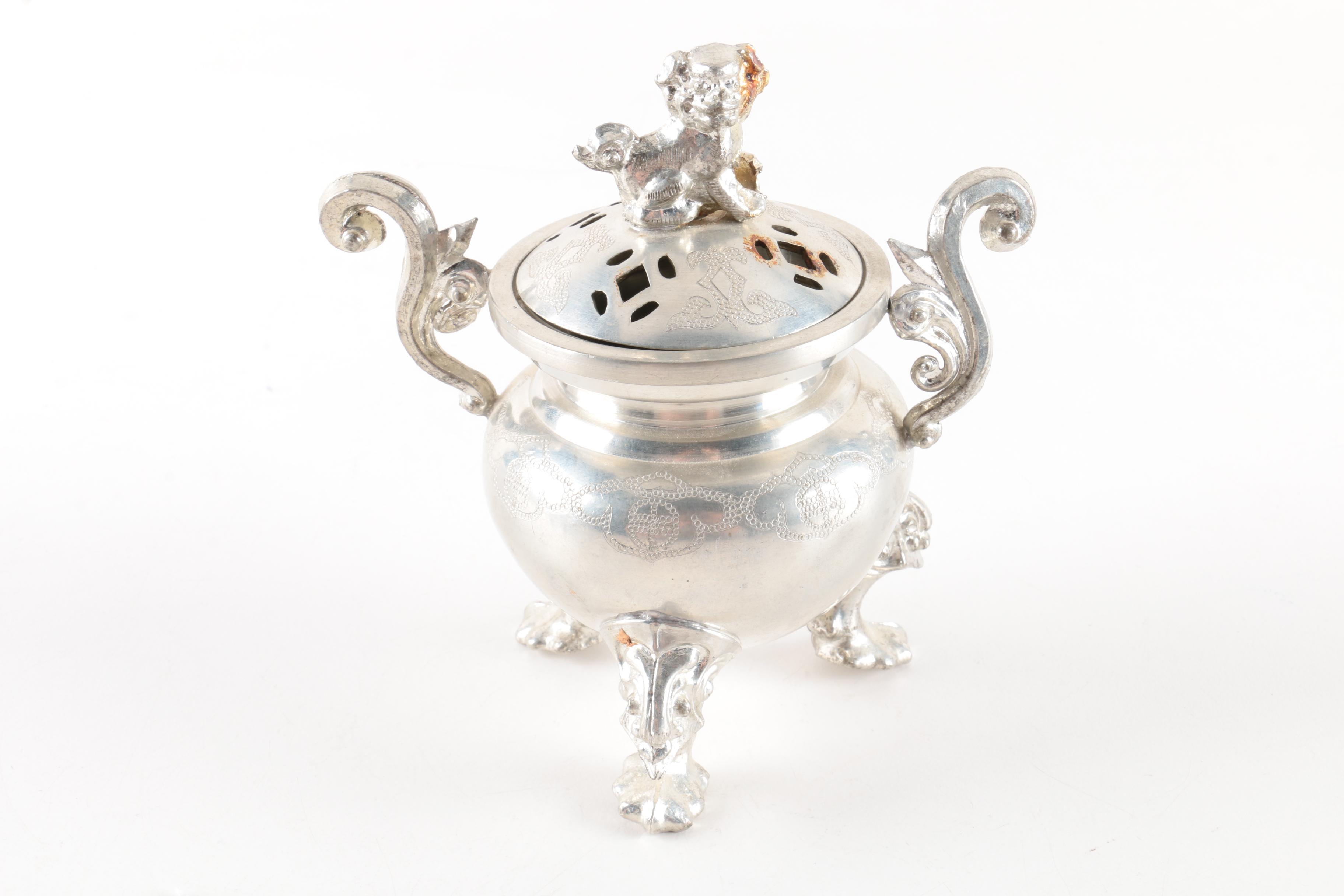 Gorham Silver Plate Julep Cup and Other Silver Plate Serveware