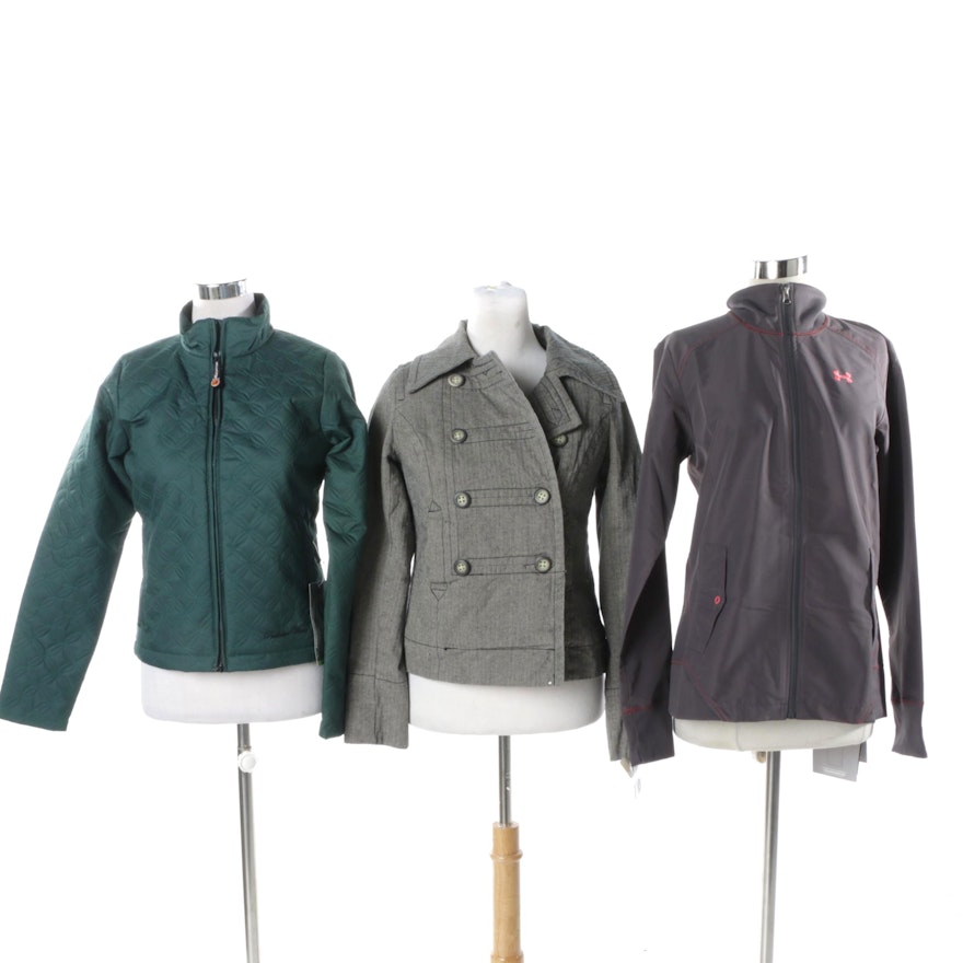 Women's Jackets Including Under Armour and Mossimo Supply Co.