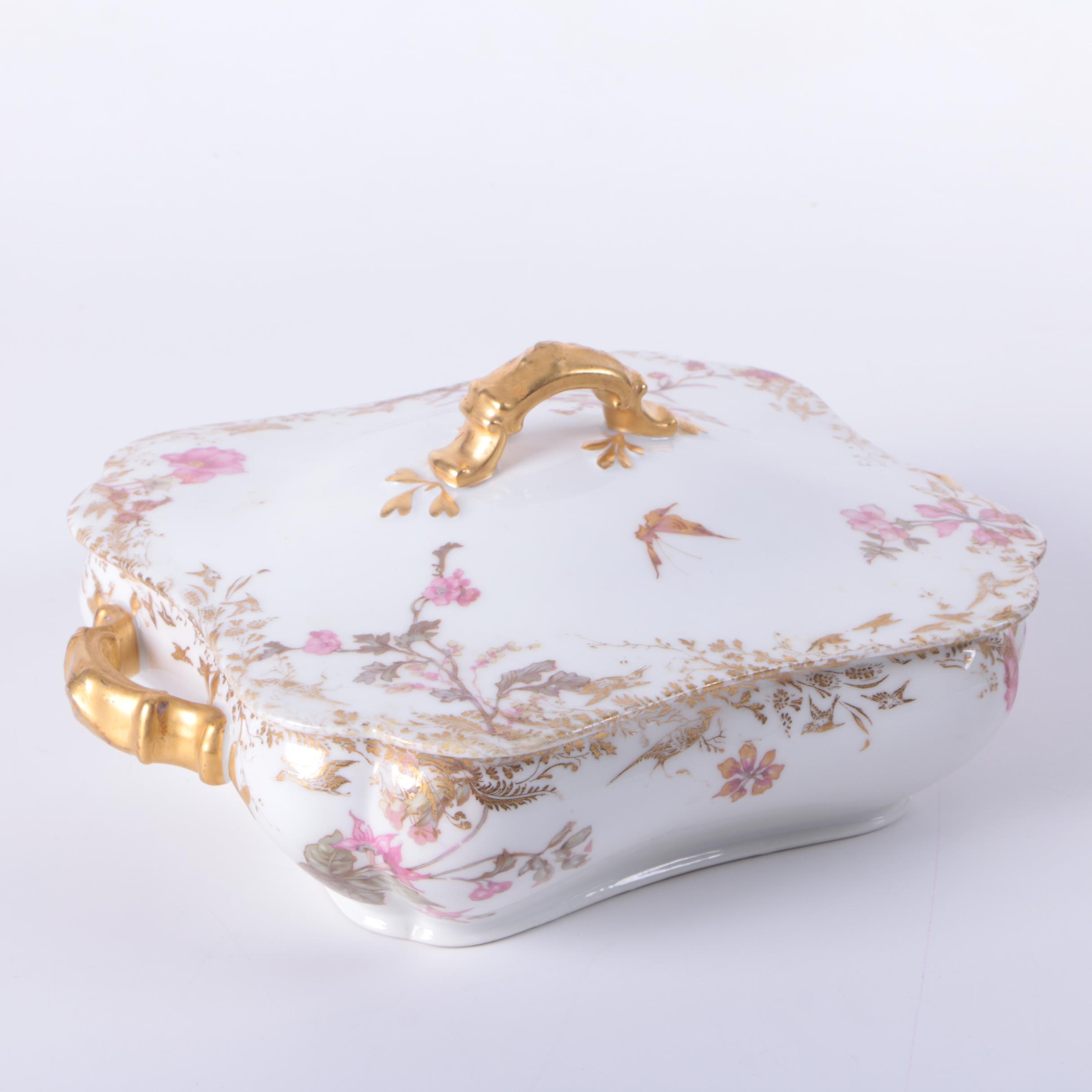 Antique Haviland Limoges Porcelain Dinnerware