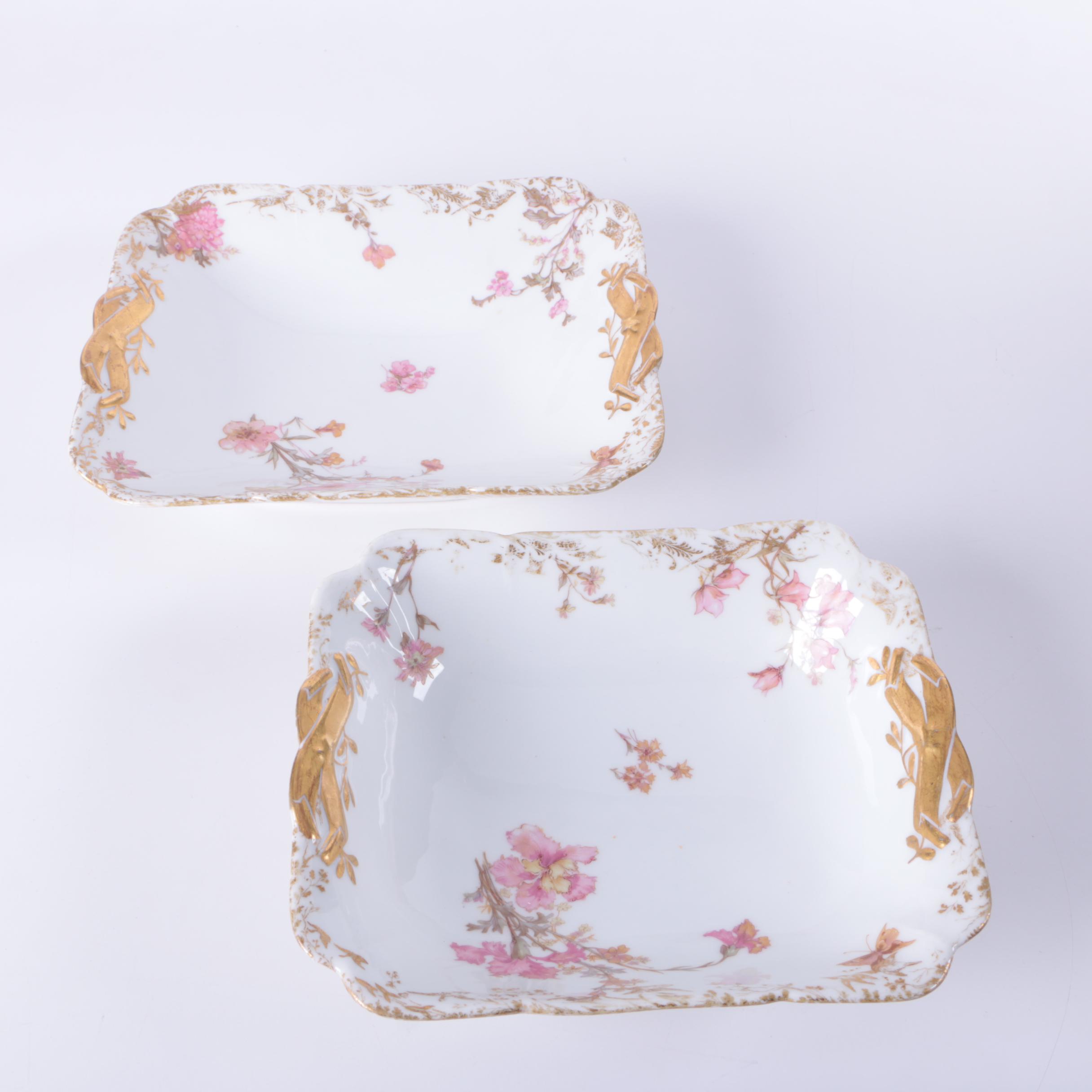 Antique Haviland Limoges Porcelain Dinnerware