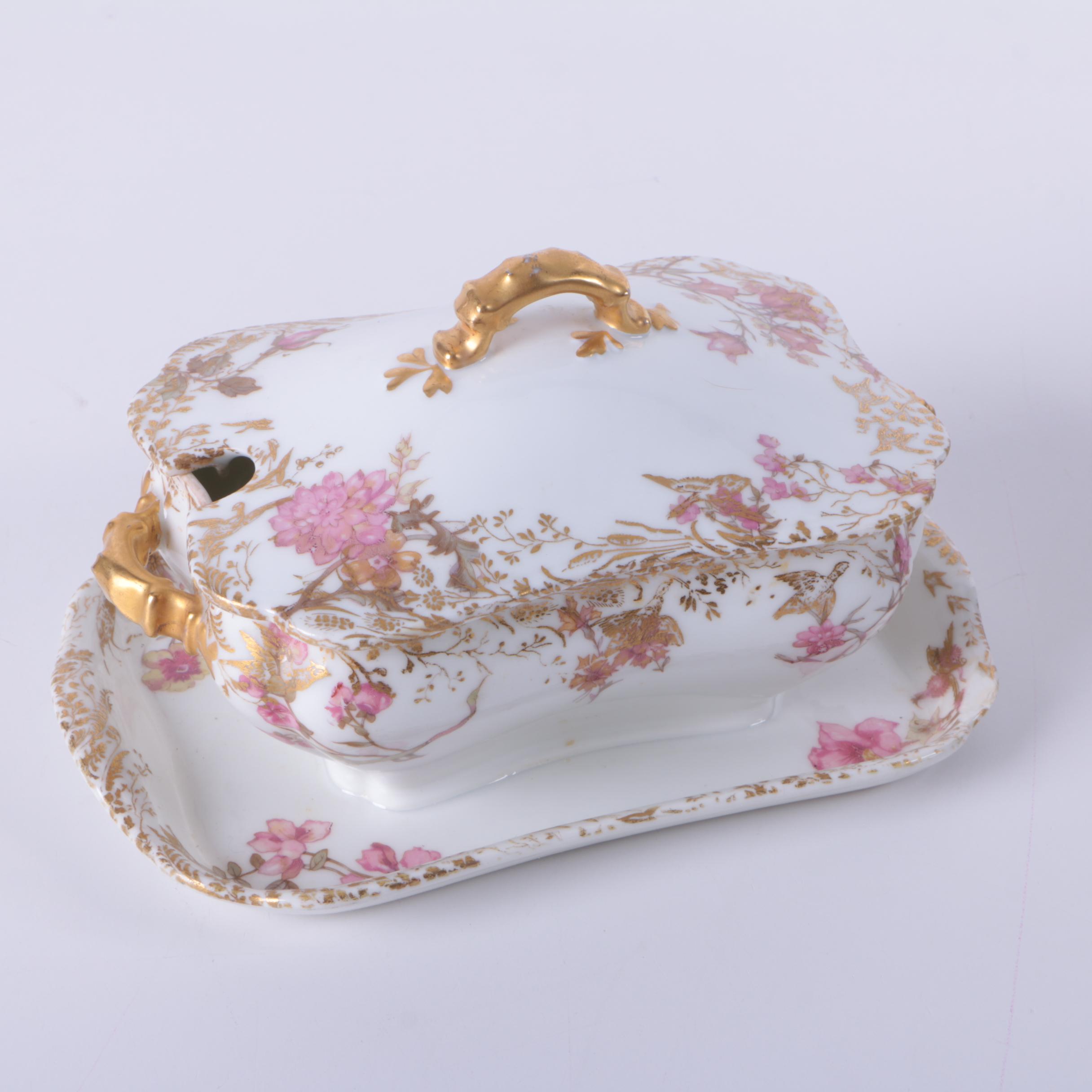 Antique Haviland Limoges Porcelain Dinnerware