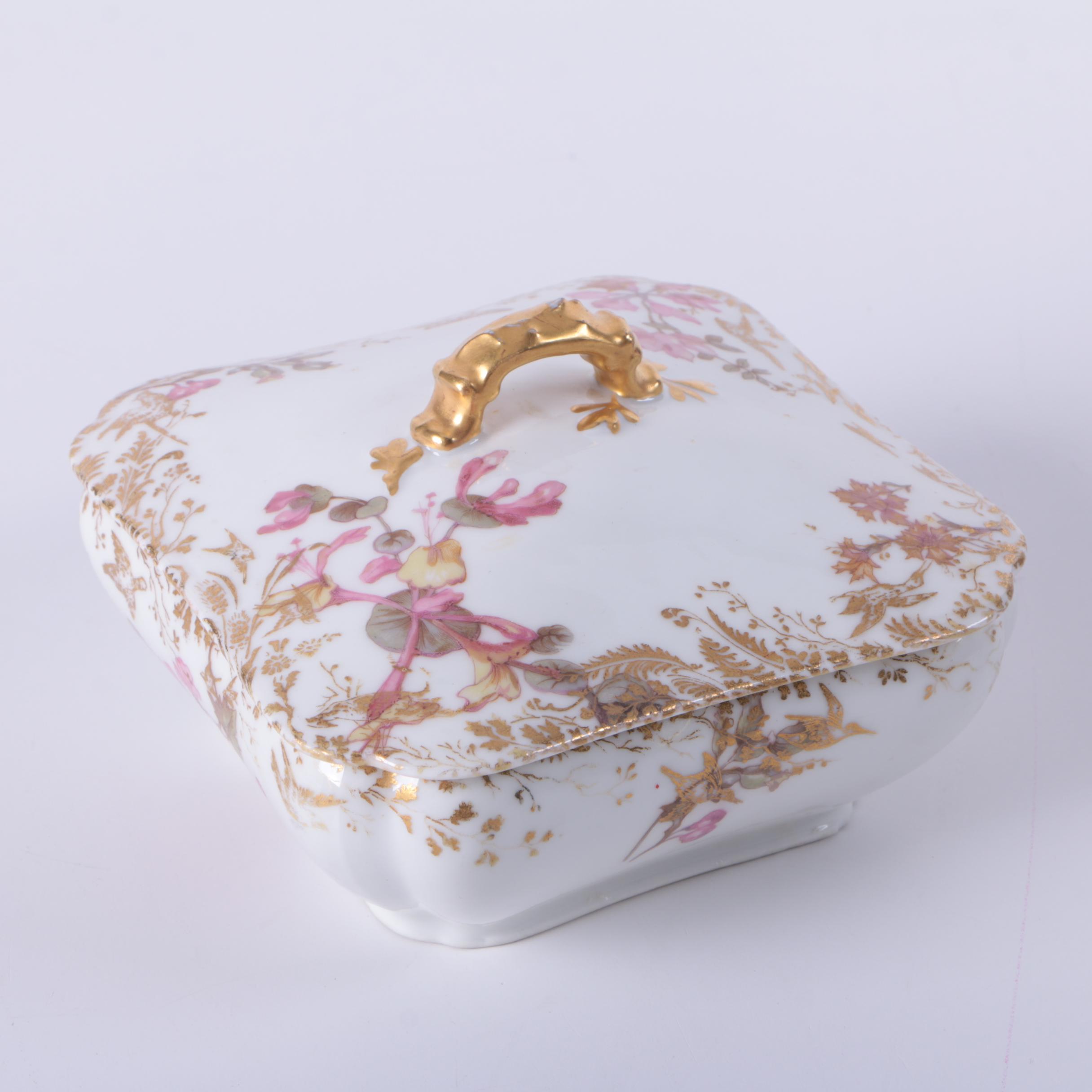 Antique Haviland Limoges Porcelain Dinnerware