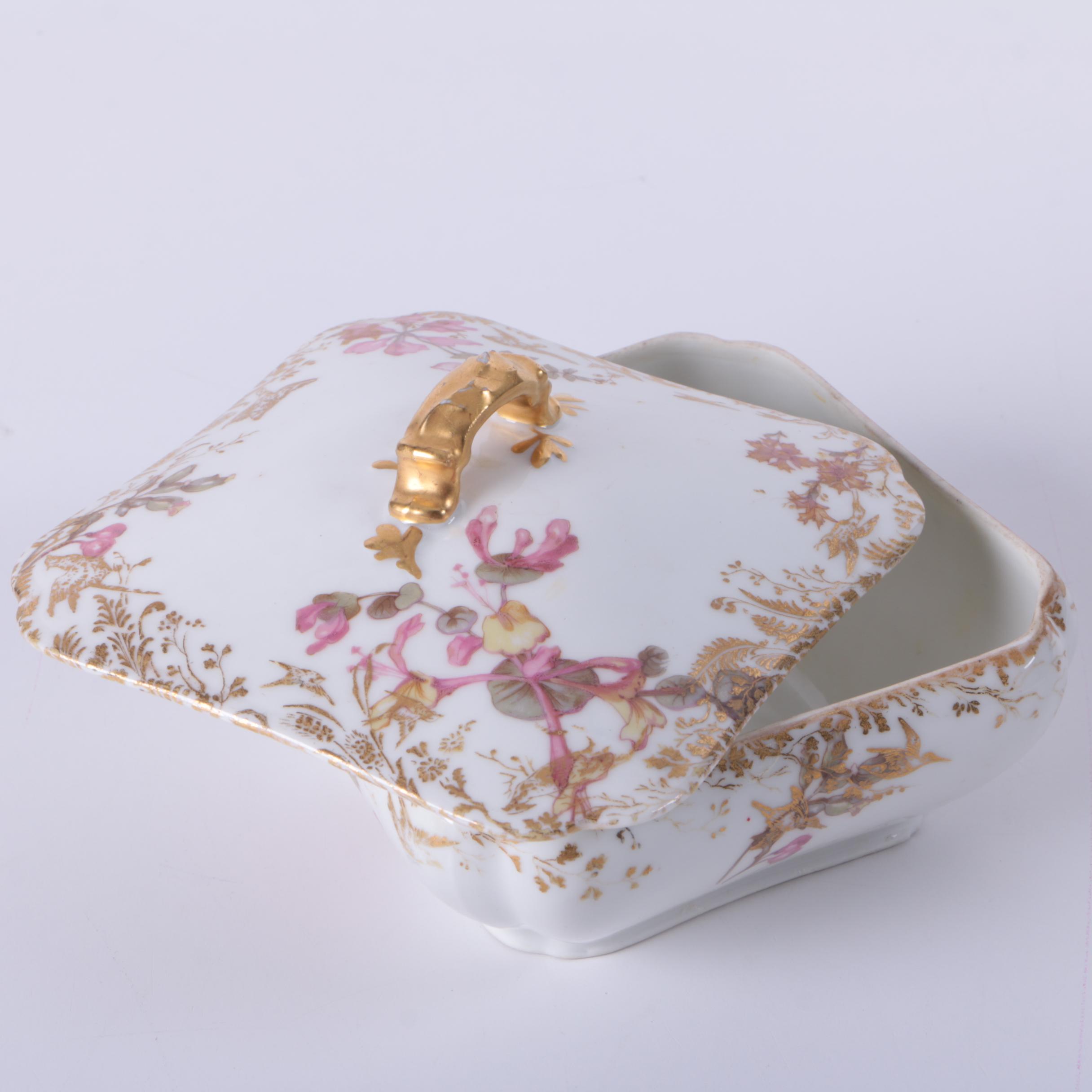 Antique Haviland Limoges Porcelain Dinnerware