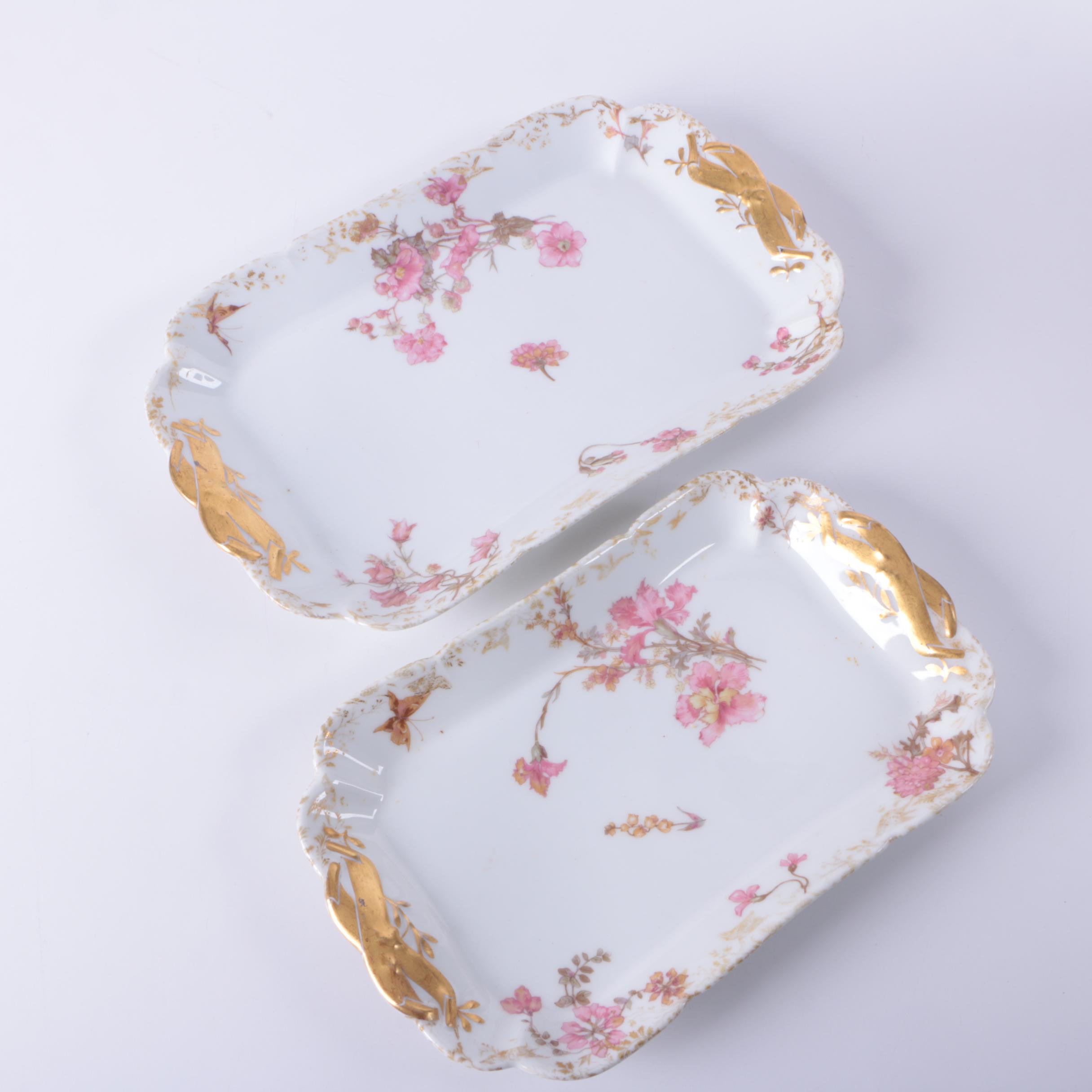 Antique Haviland Limoges Porcelain Dinnerware