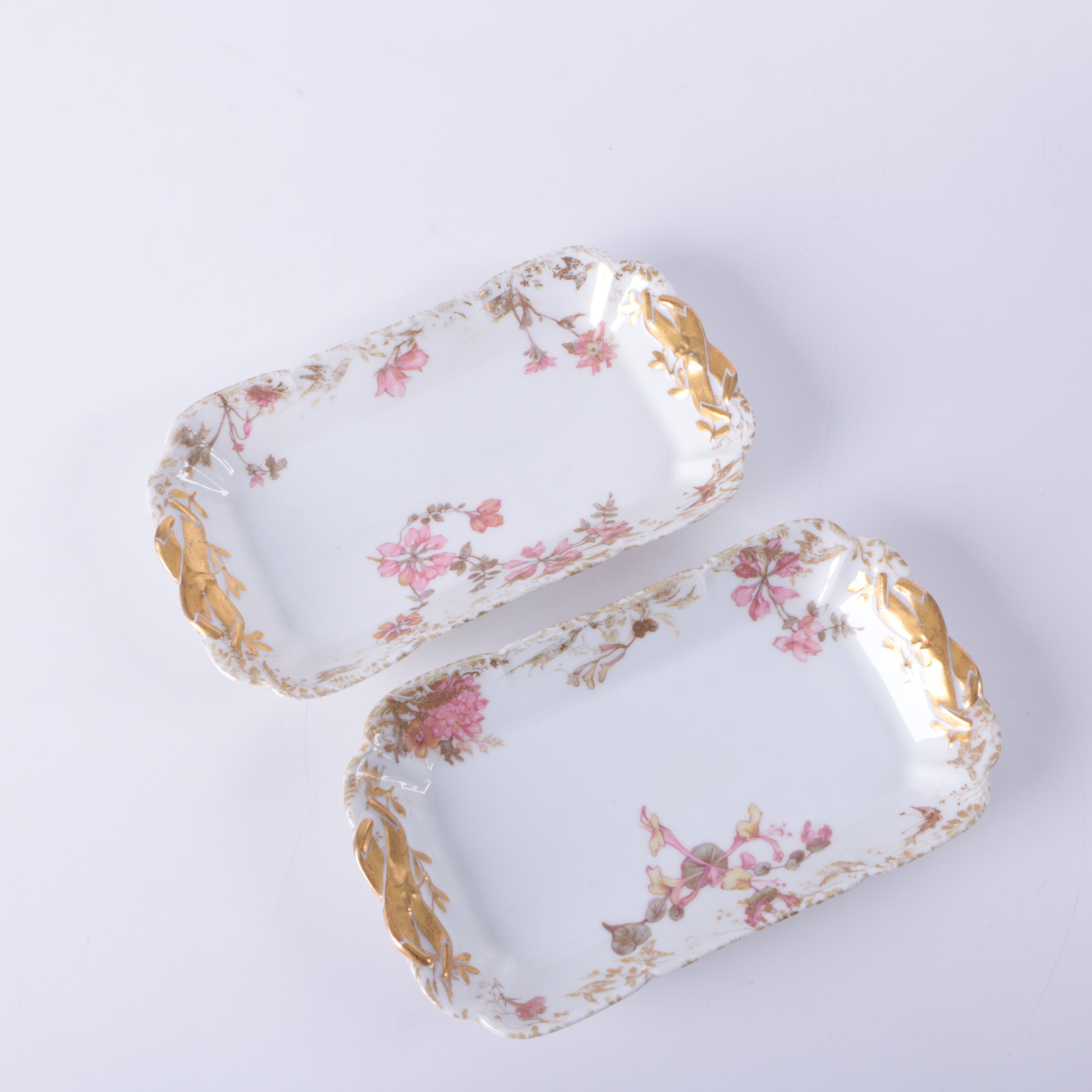 Antique Haviland Limoges Porcelain Dinnerware