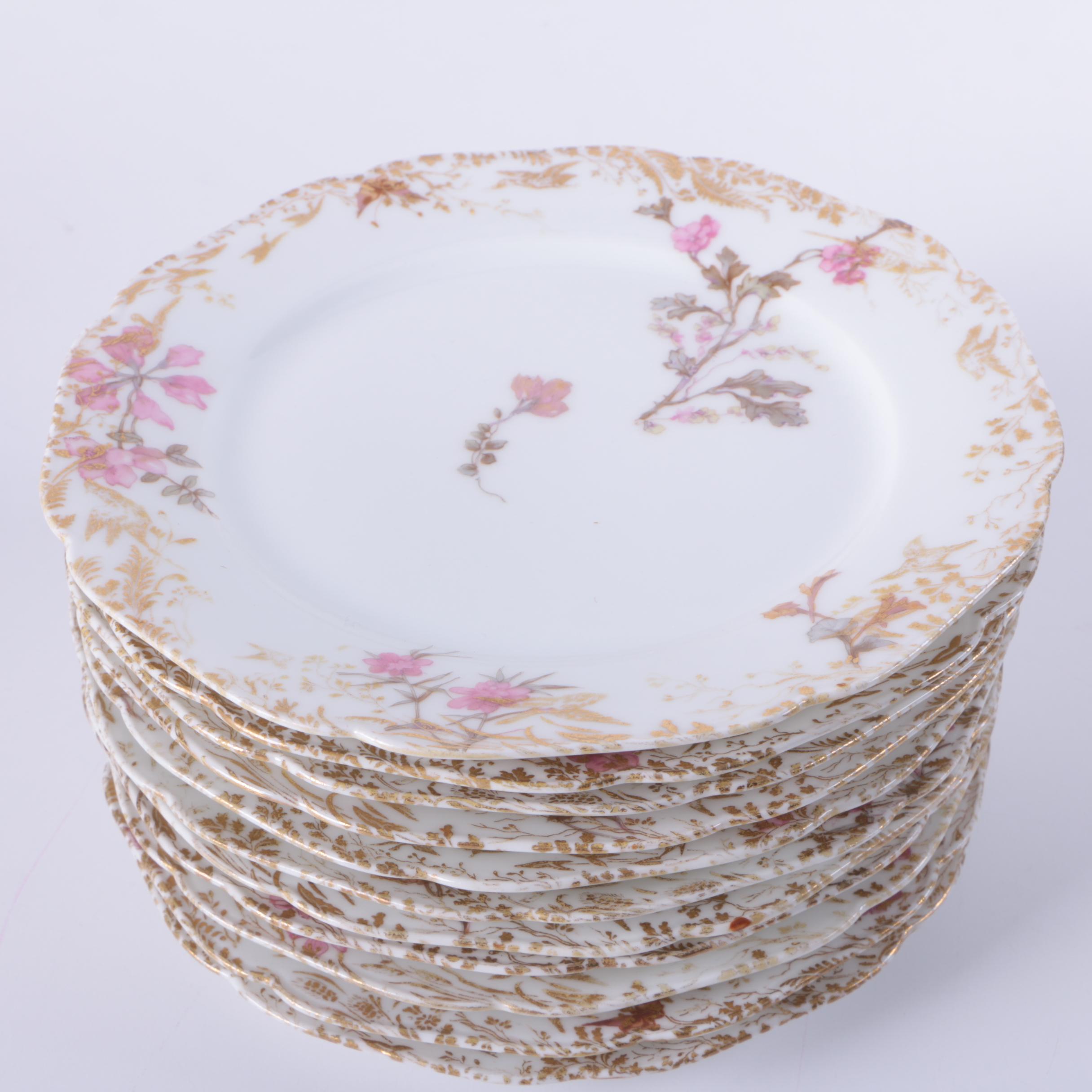 Antique Haviland Limoges Porcelain Dinnerware