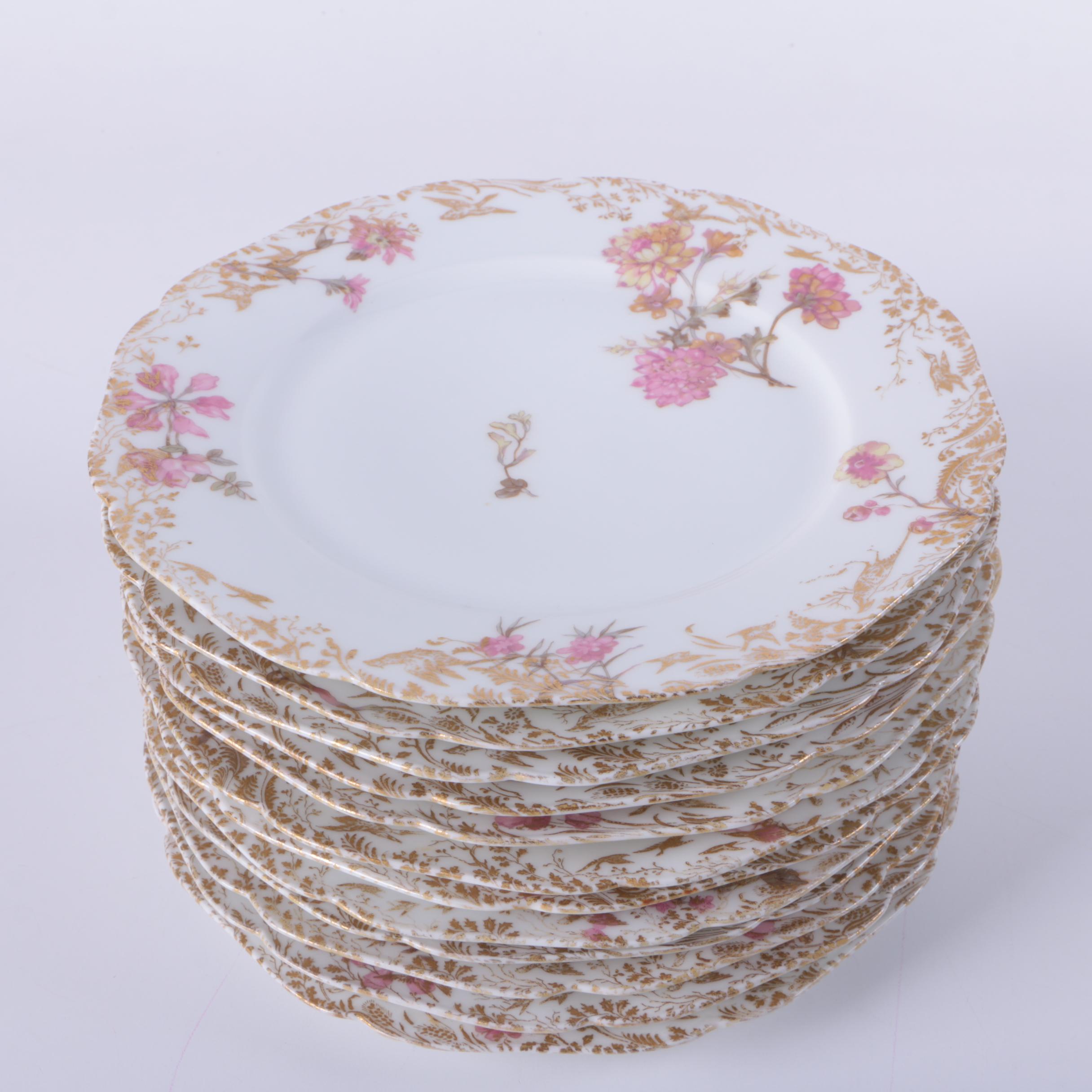 Antique Haviland Limoges Porcelain Dinnerware