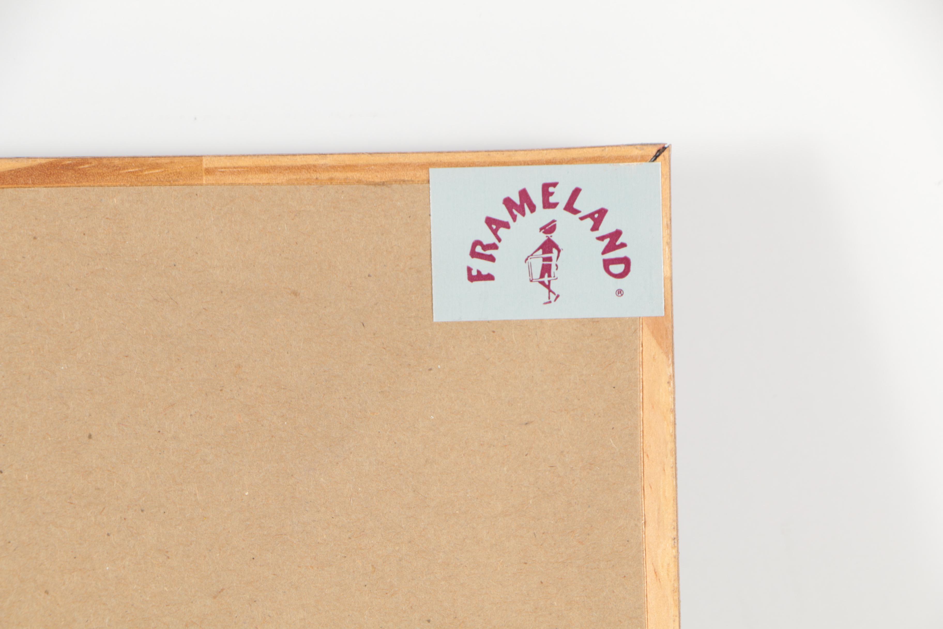 Minghin Oil Painting of a Woman Sewing