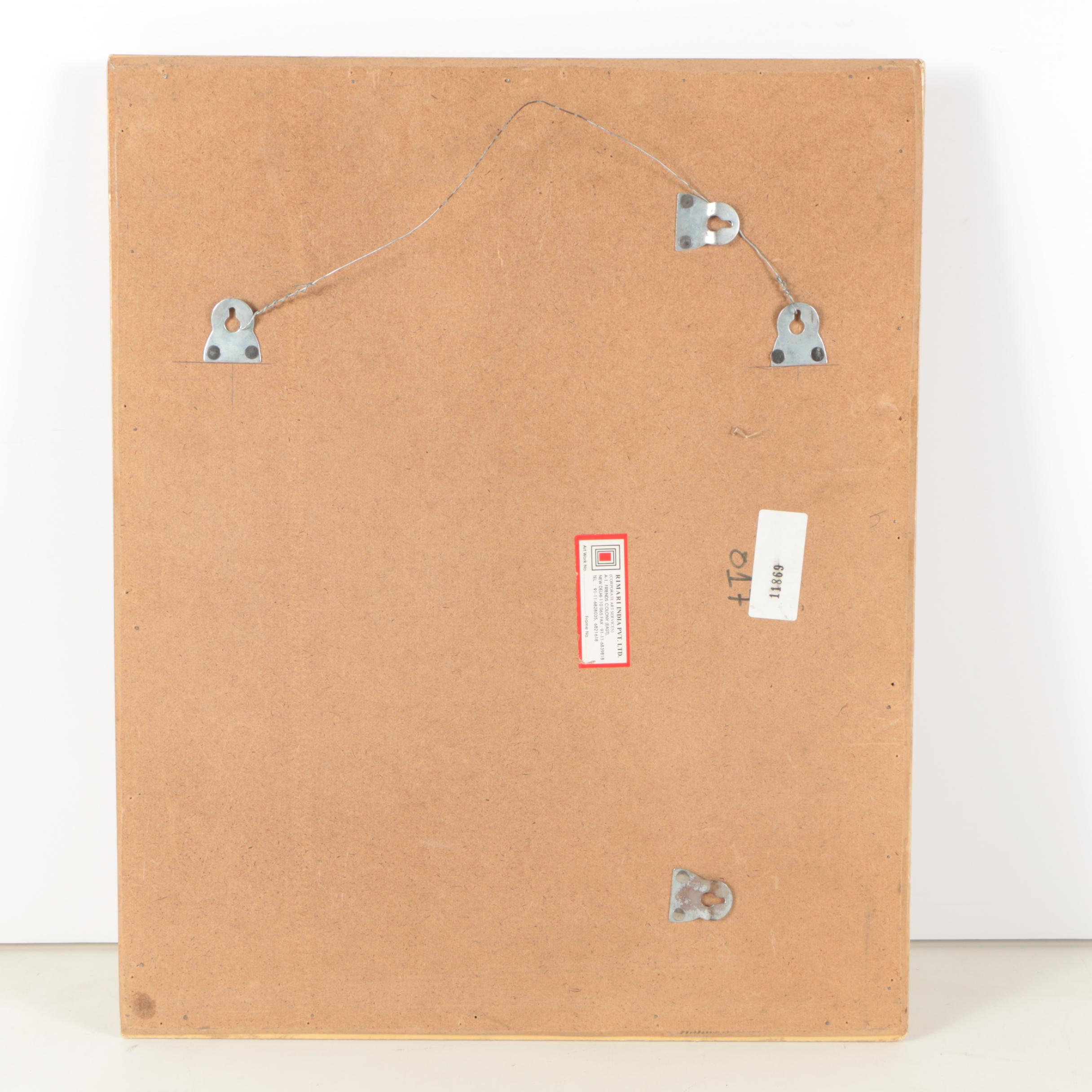 Watercolor Portrait of Skinner's Horse Cavalryman