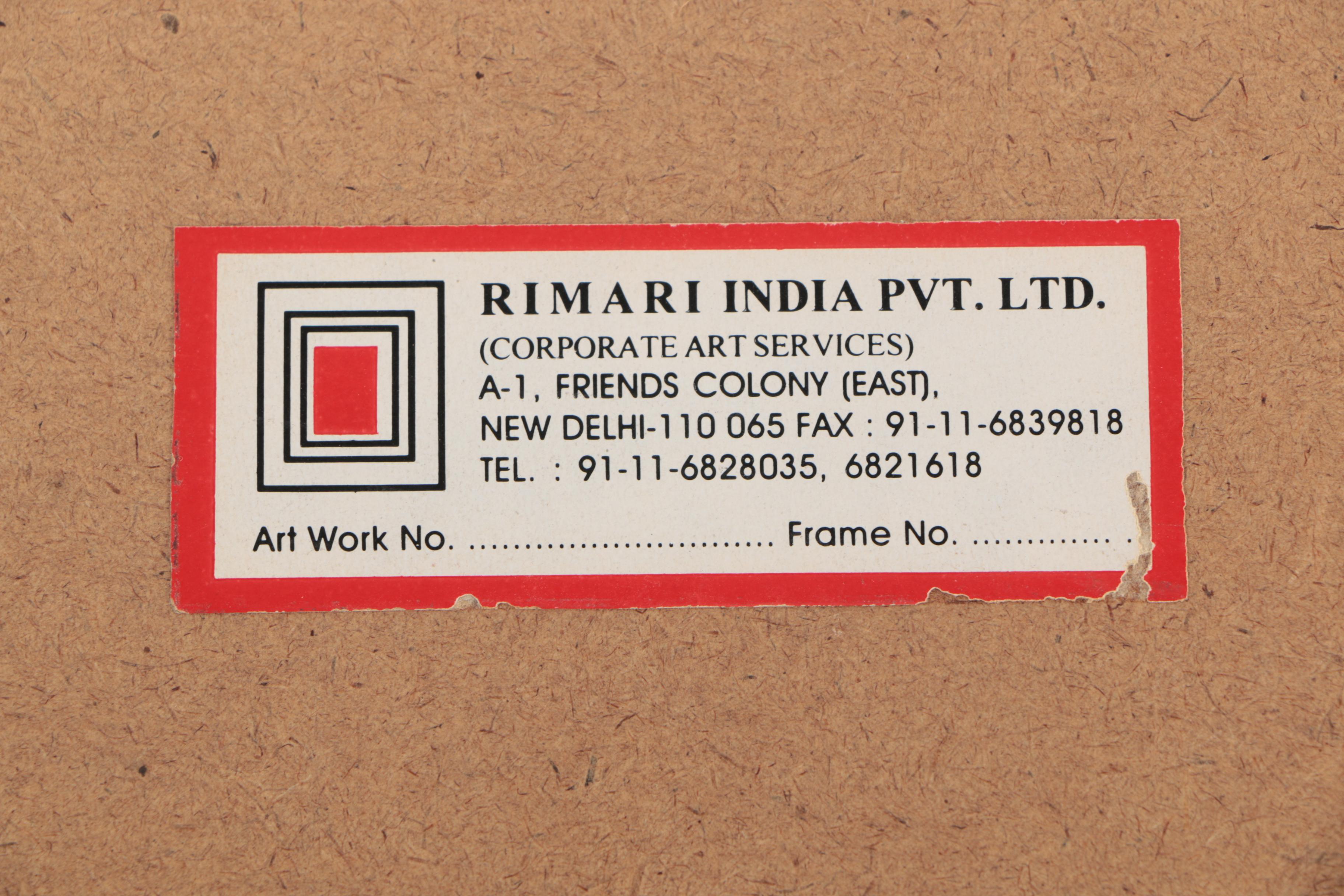 Watercolor Portrait of Skinner's Horse Cavalryman