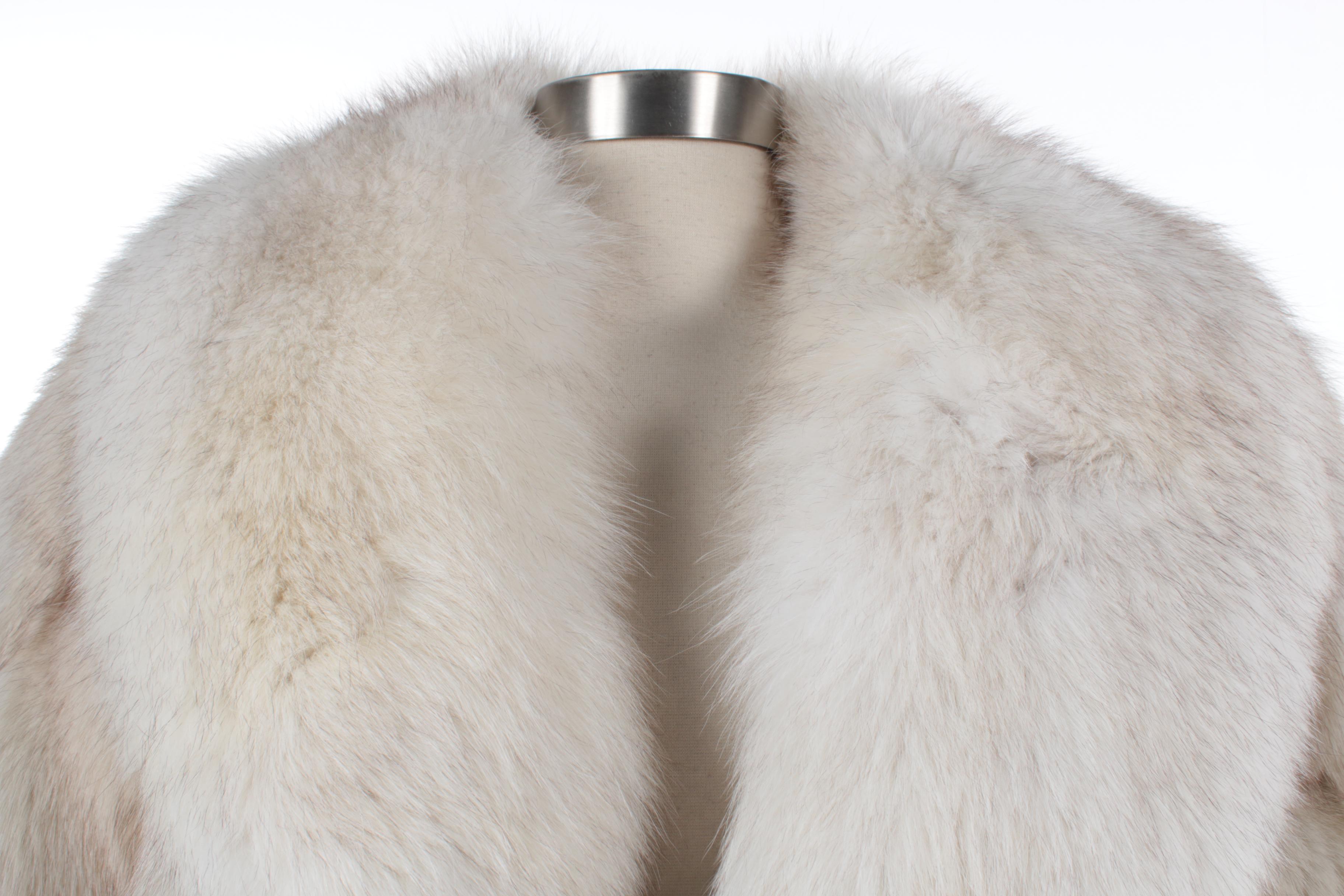 Women's Vintage Saga Fox Arctic Fox Fur Coat