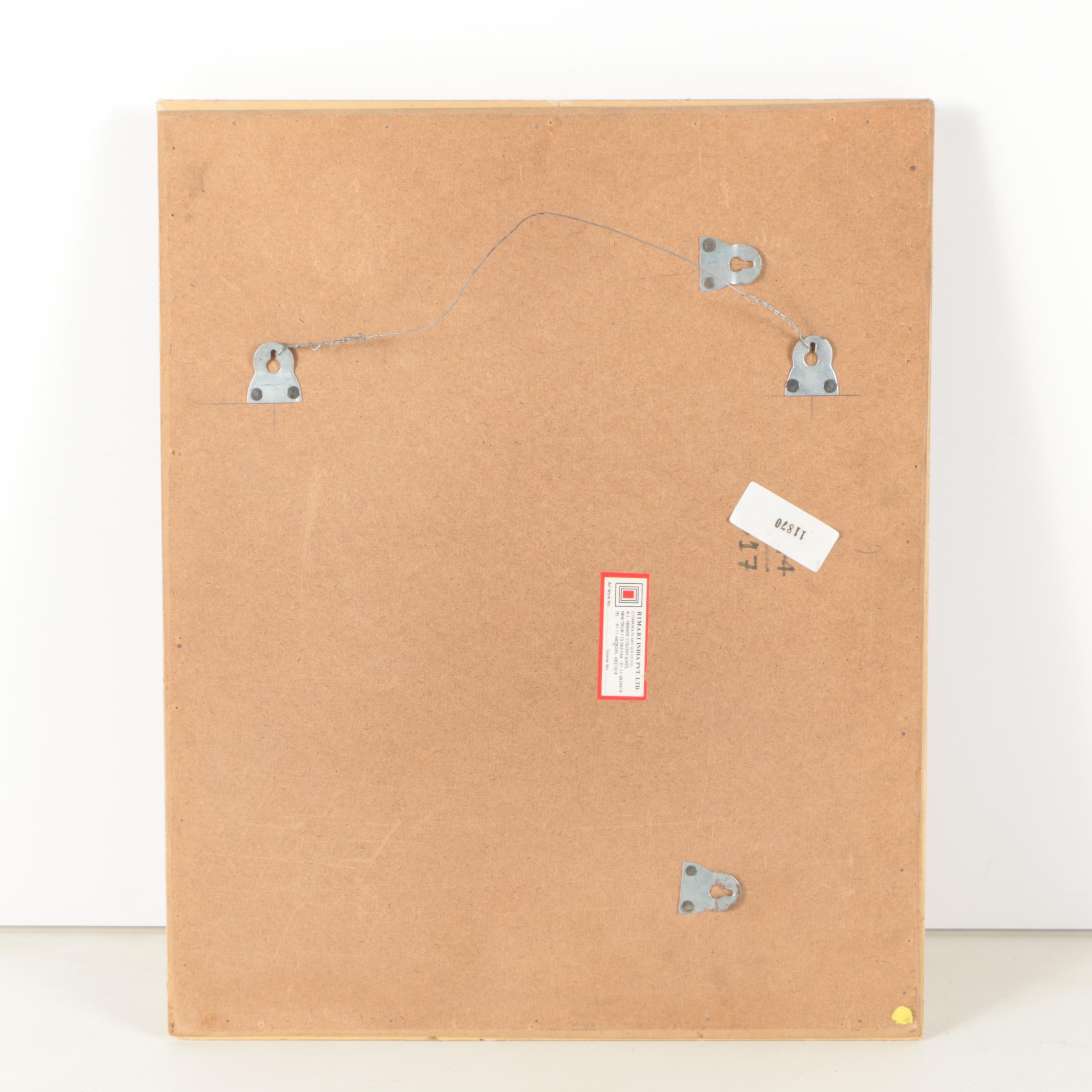 Watercolor Painting After A.C. Lovett's "The Governor's Bodyguard"