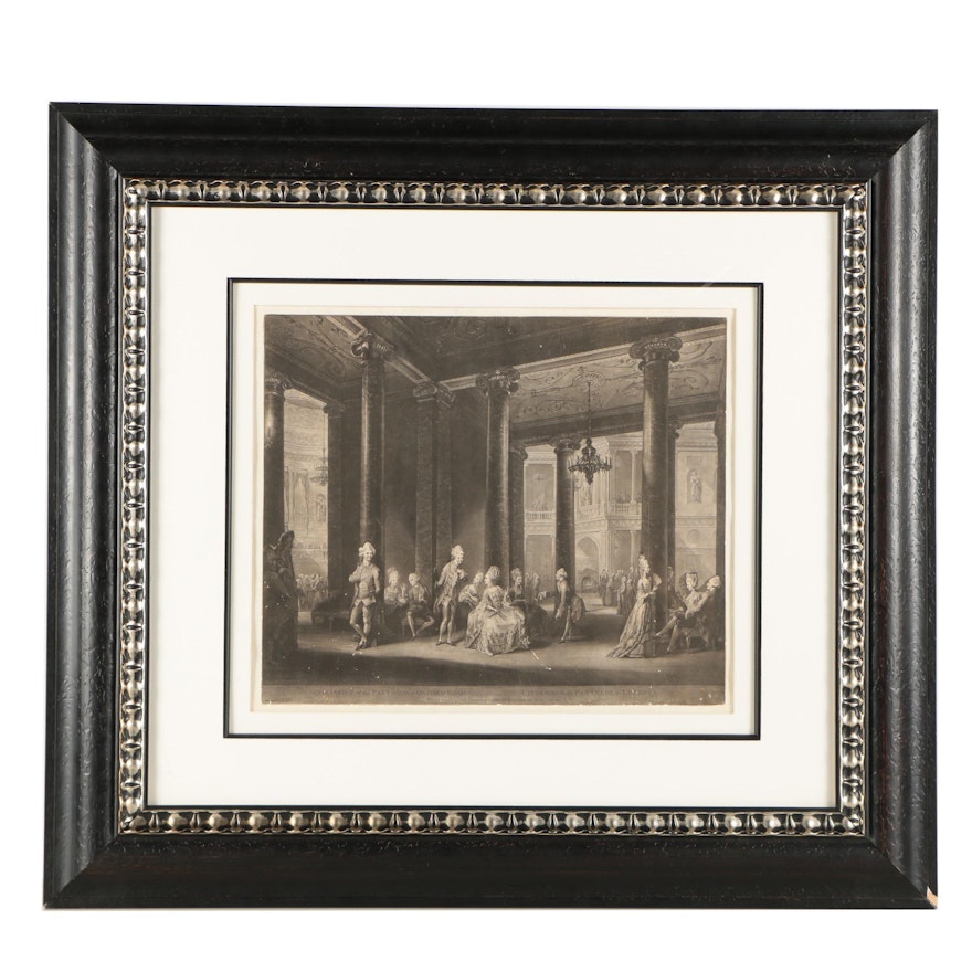 Photogravure After Richard Earlom "The Inside of the Pantheon in Oxford Road"