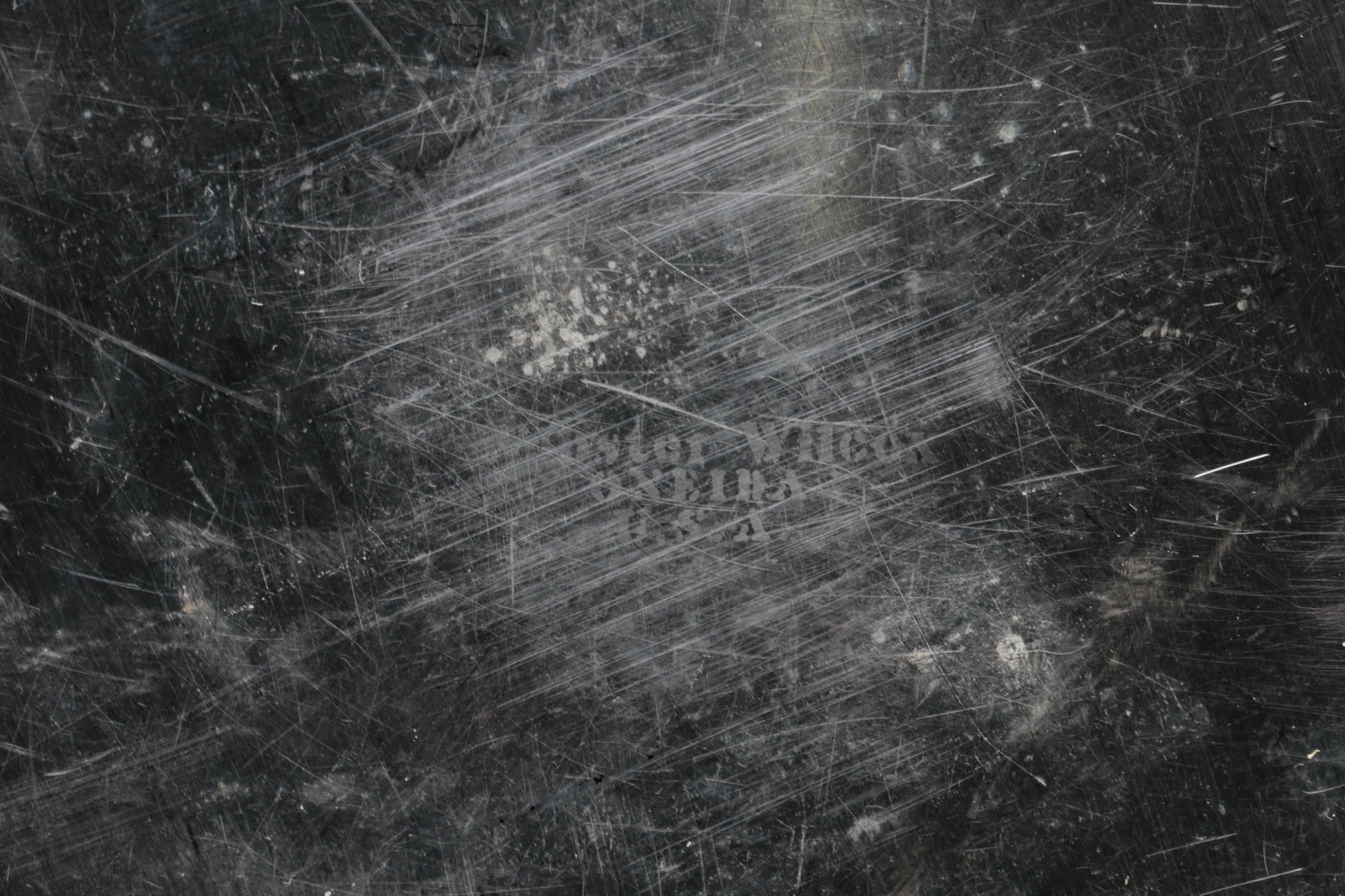 Wallace Silver Plate Tray with Other Plated Silver Trays and Pitchers