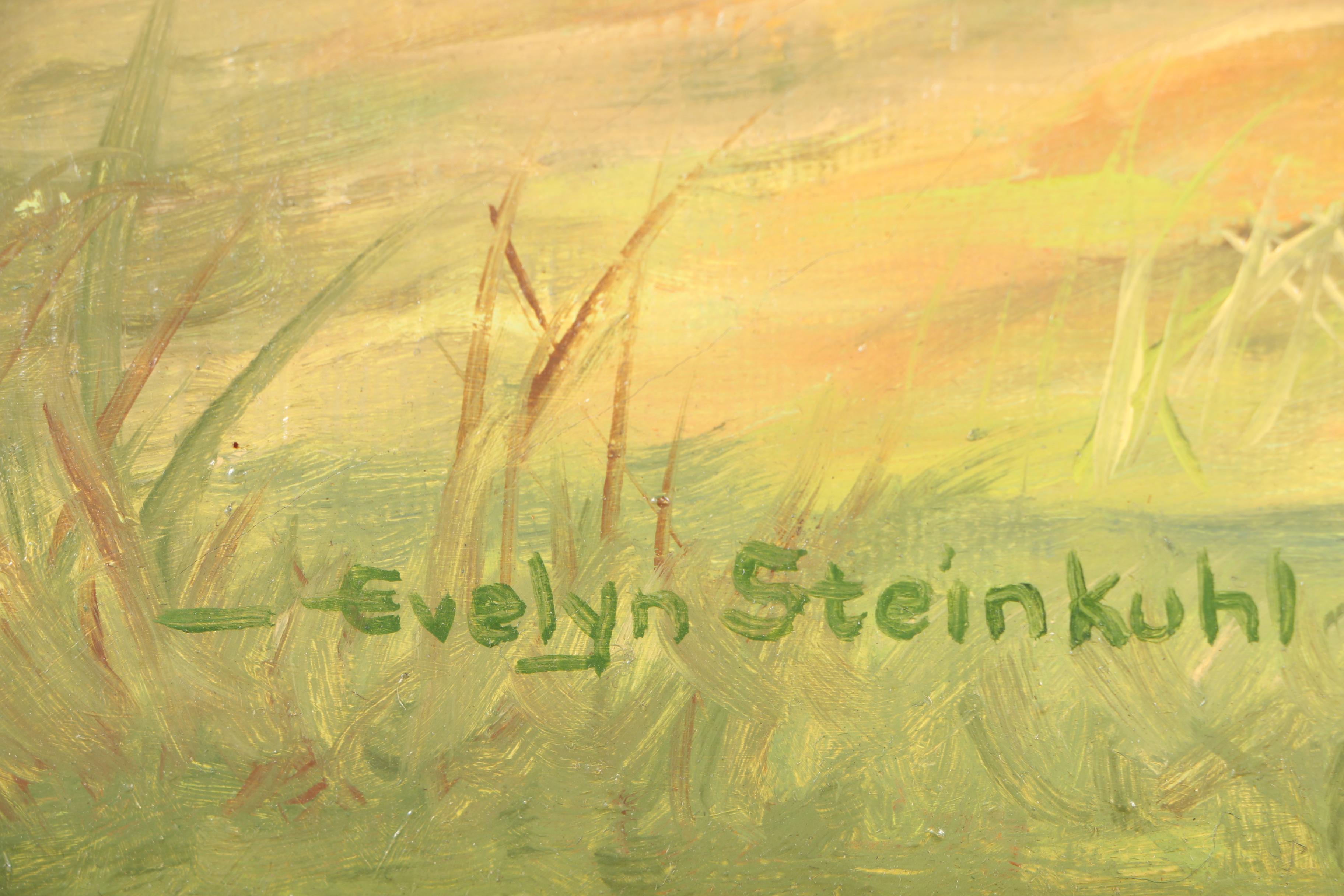 Evelyn Steinkuhl Oil Painting of Barn