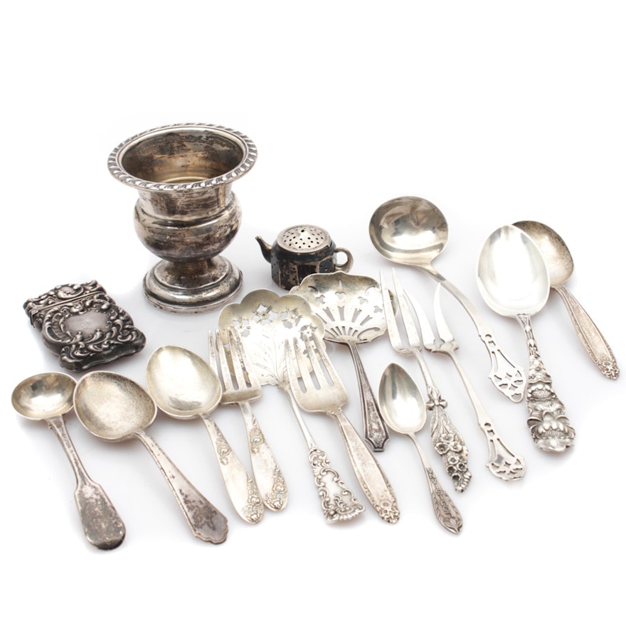 Lunt, Reed & Barton and Other Sterling Silver Flatware and Tableware