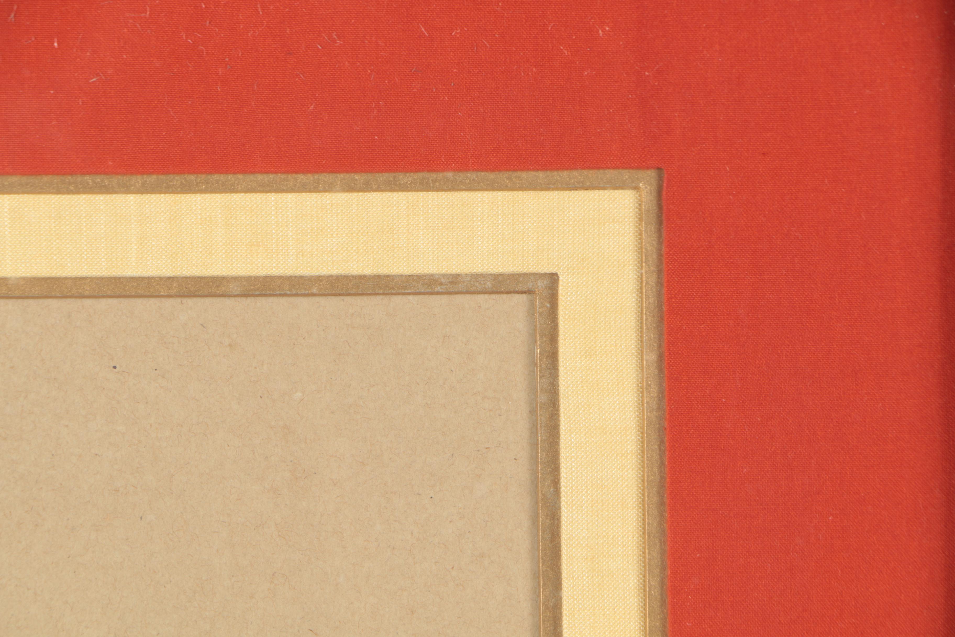 Embellished Gouache Portrait of a Man