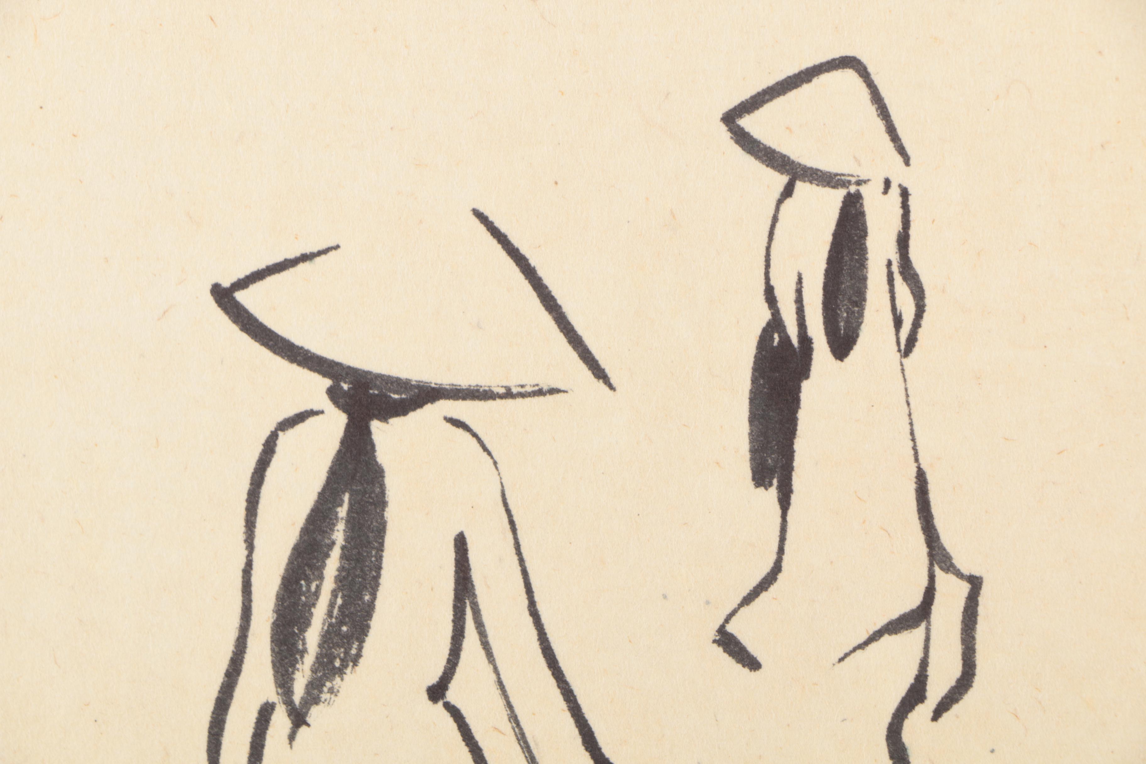 Vietnamese Ink Drawings