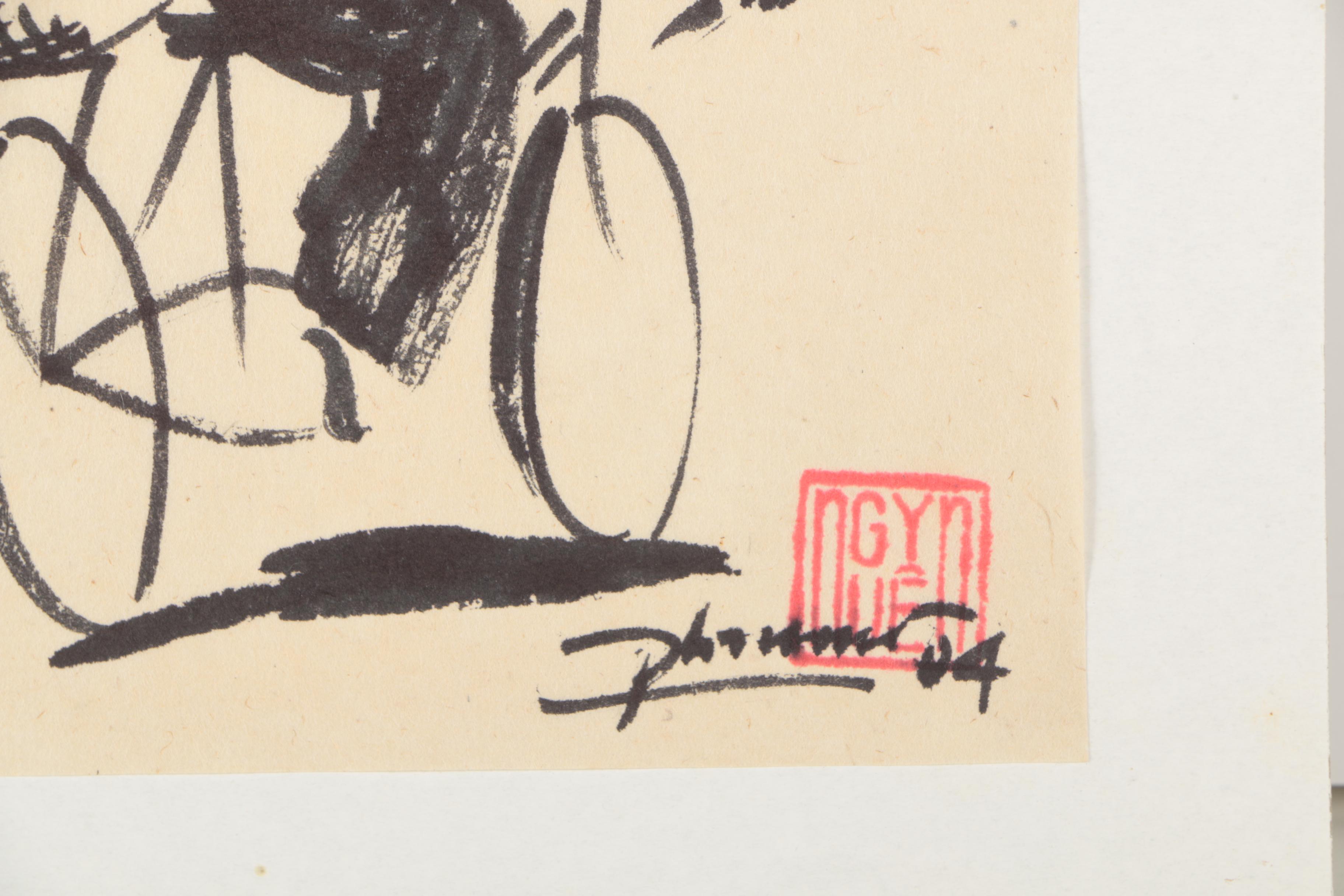 Vietnamese Ink Drawings