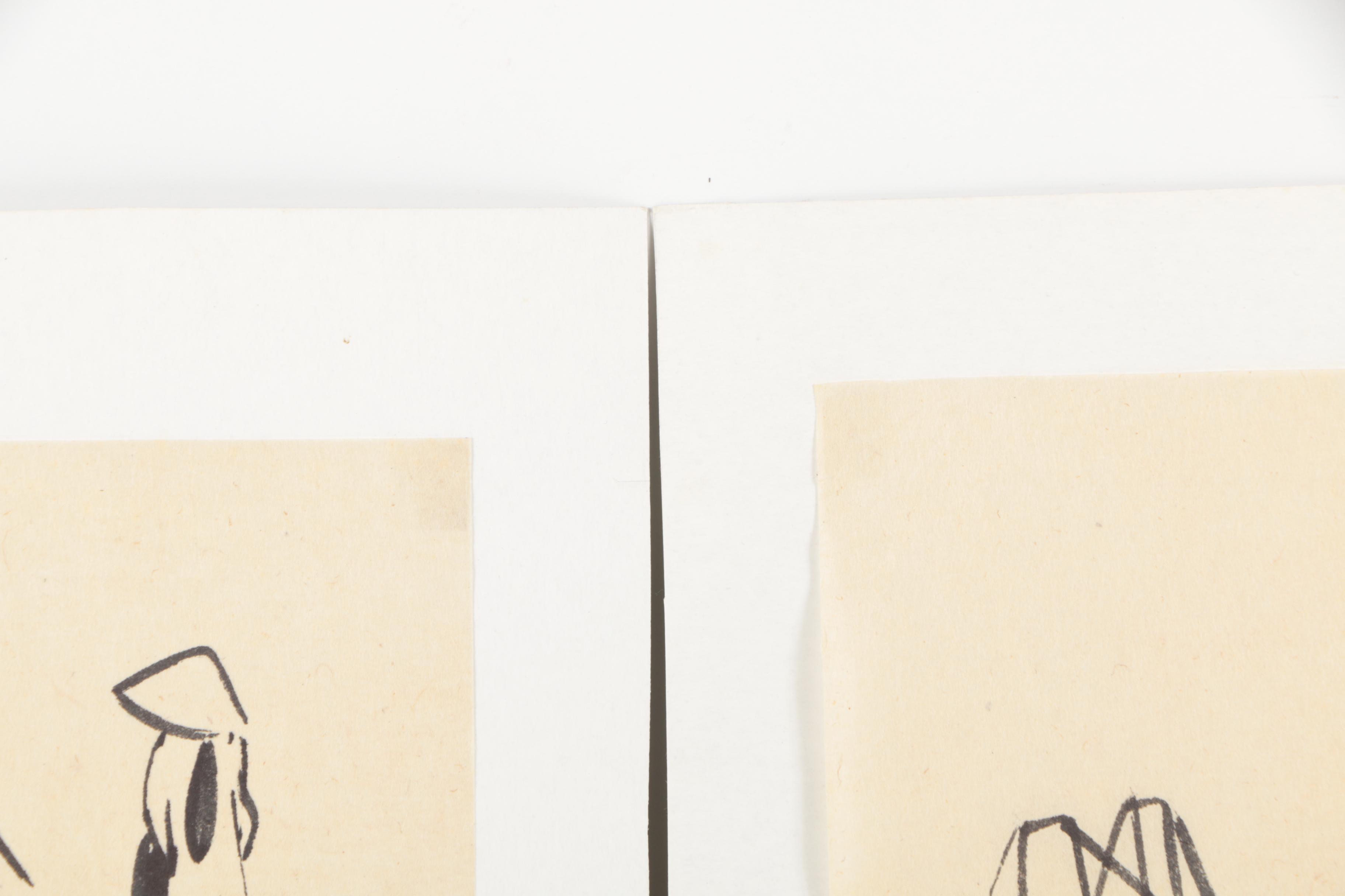 Vietnamese Ink Drawings