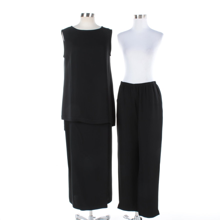 Women's Hino & Malee Black Suit Separates