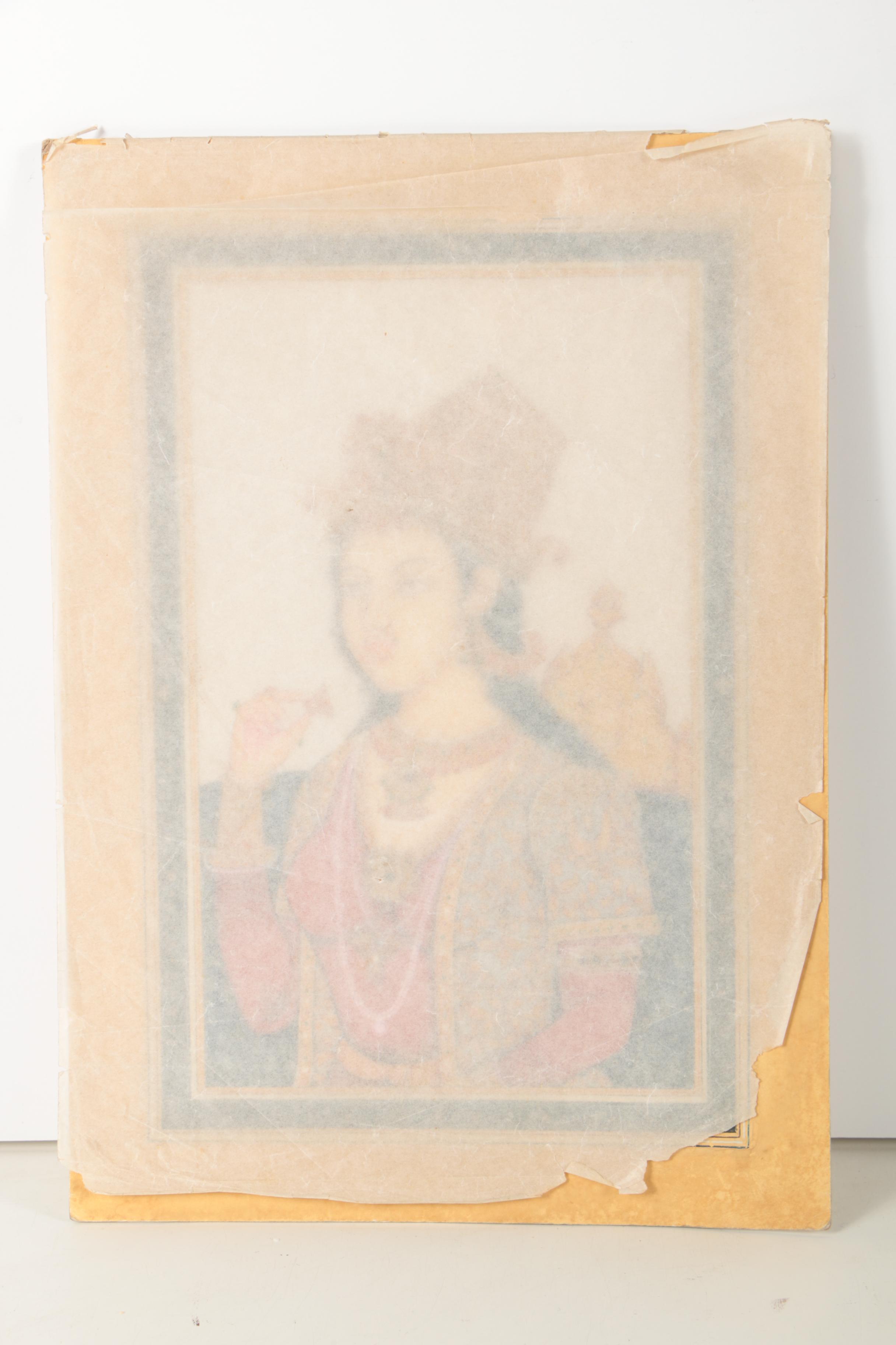 Fine Indian Watercolor Portraits