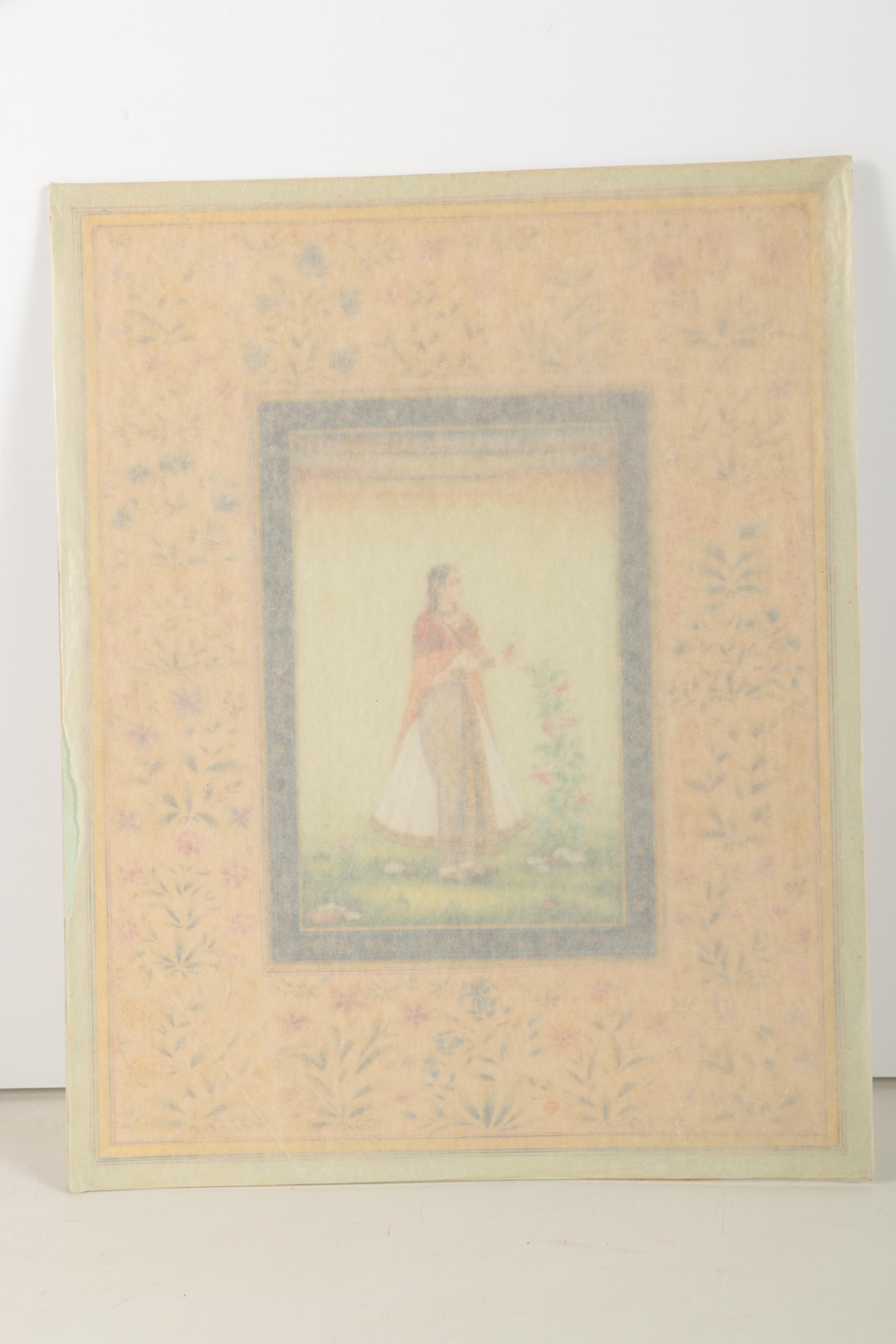 Fine Indian Watercolor Portraits