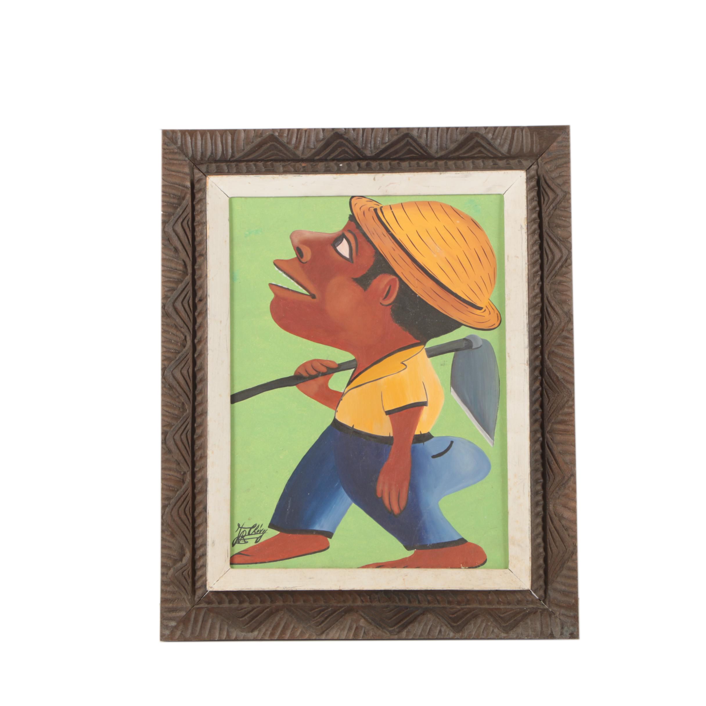 Jean Rene Chery Oil Painting