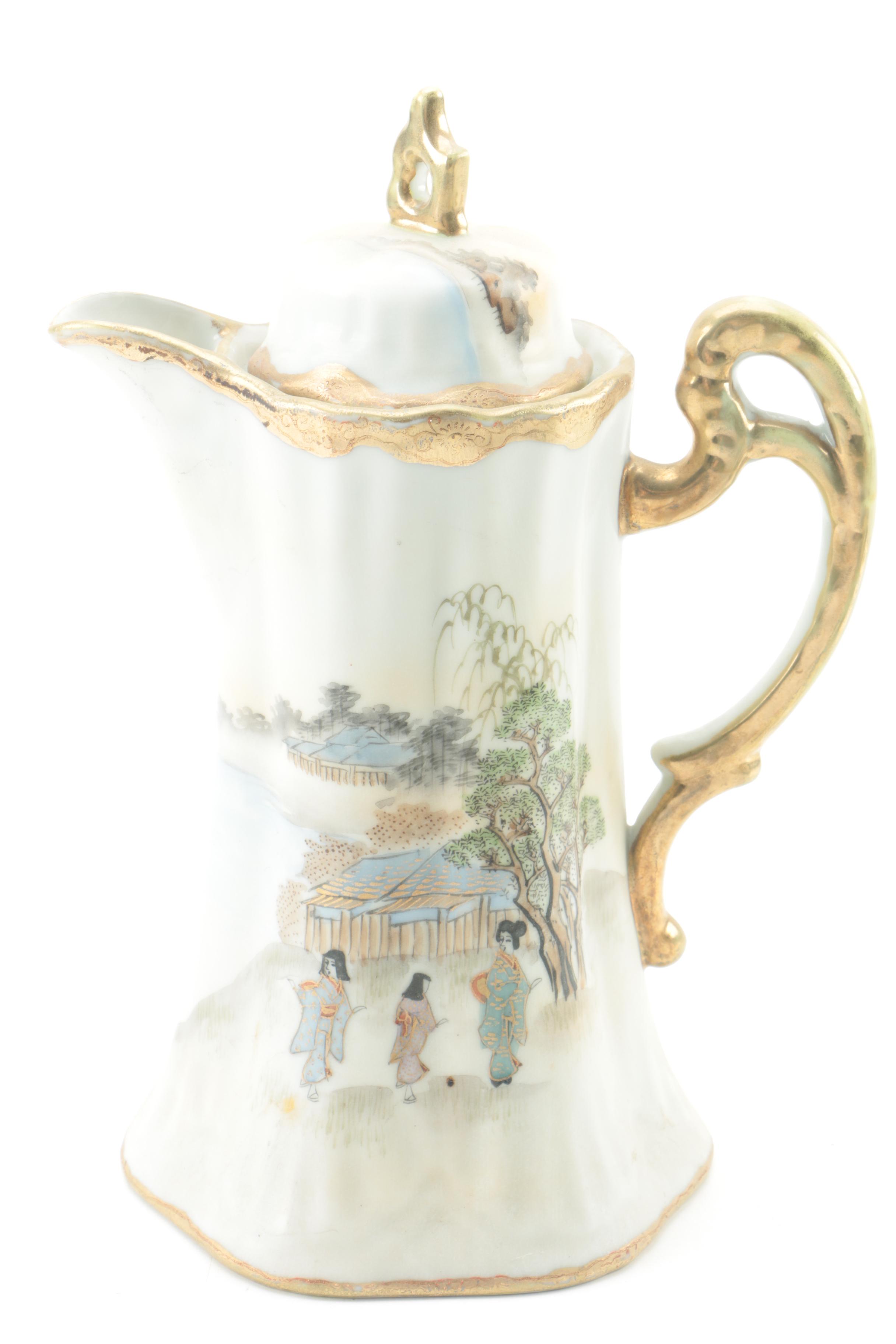 Yamato Japanese Porcelain Chocolate Service