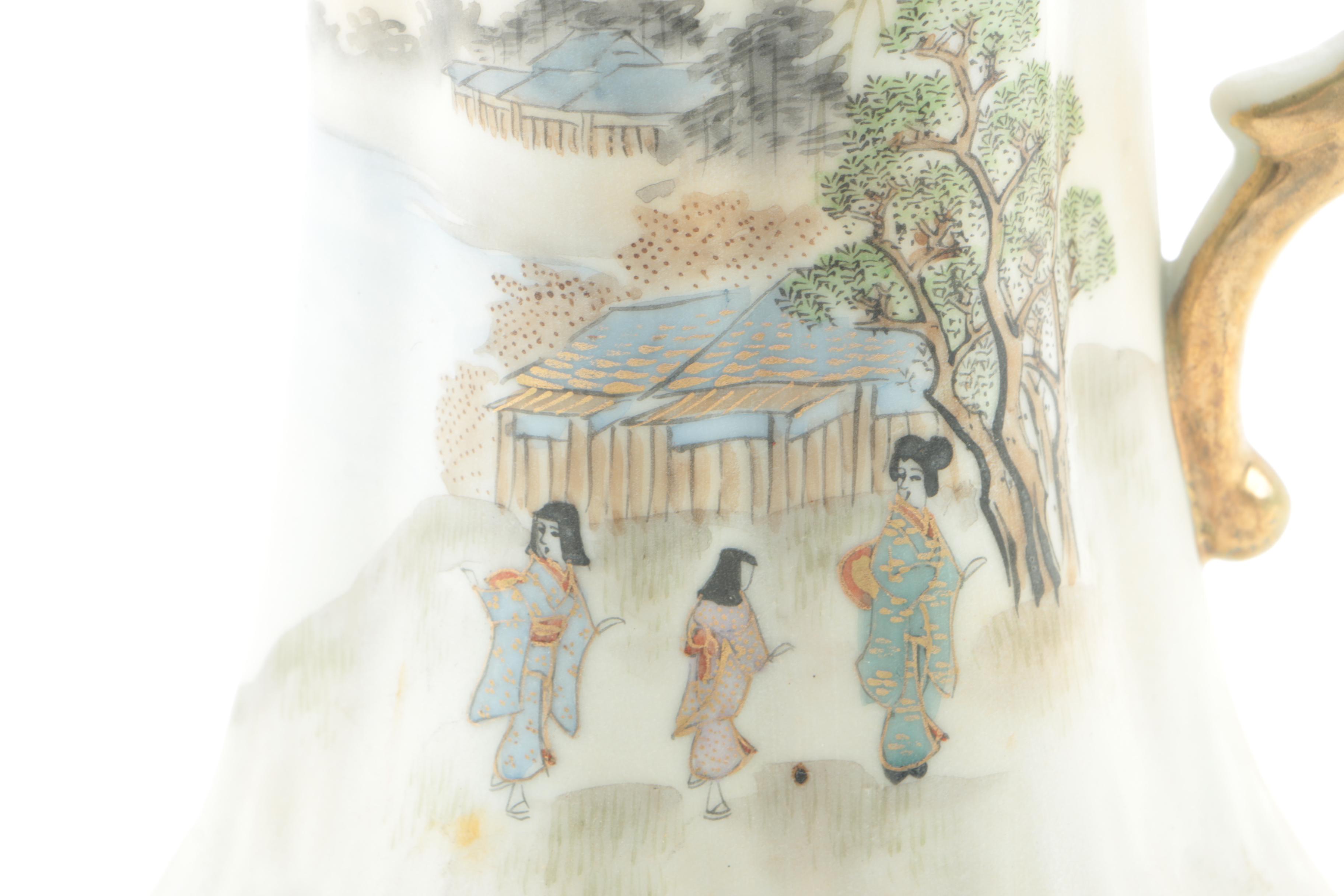 Yamato Japanese Porcelain Chocolate Service