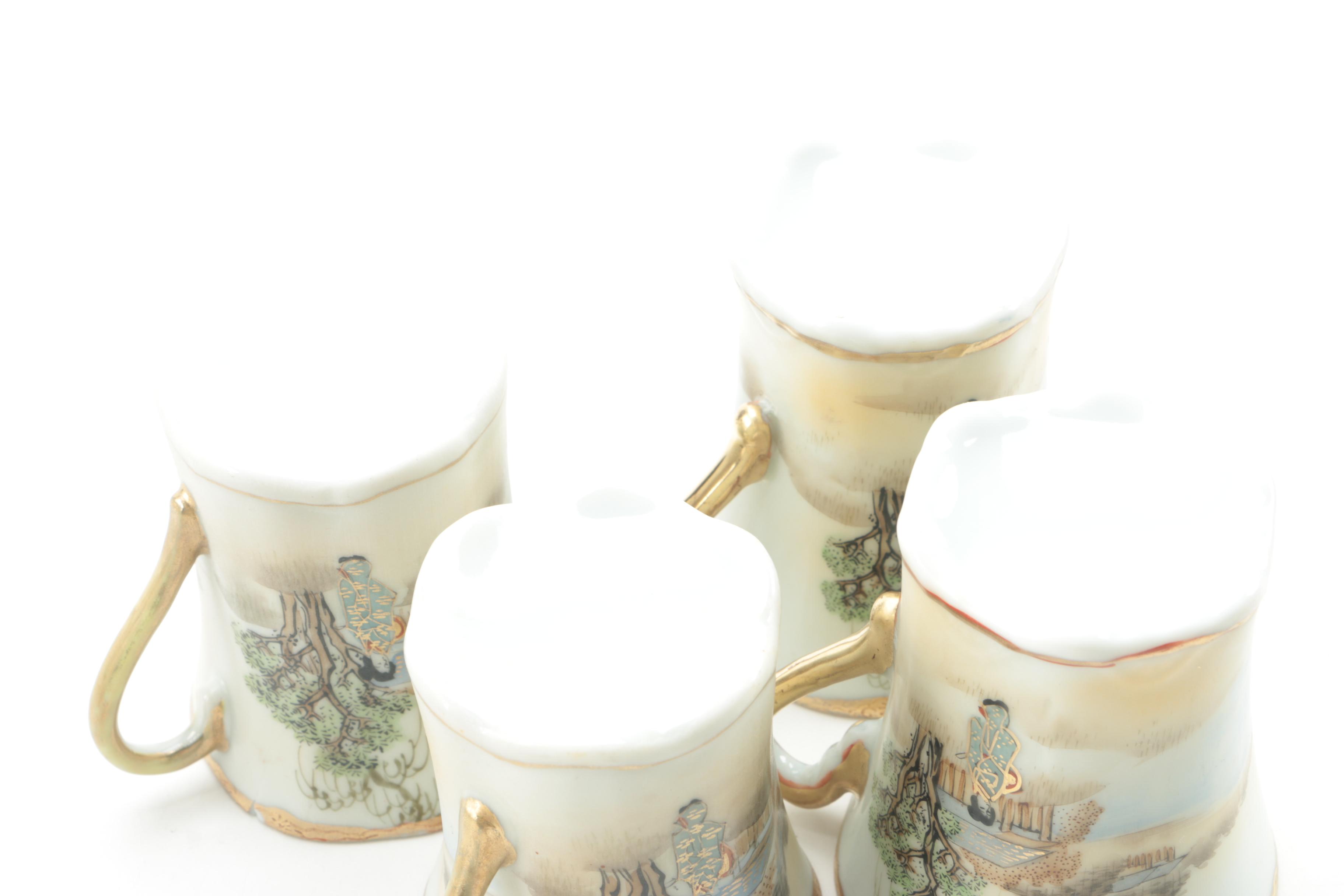 Yamato Japanese Porcelain Chocolate Service