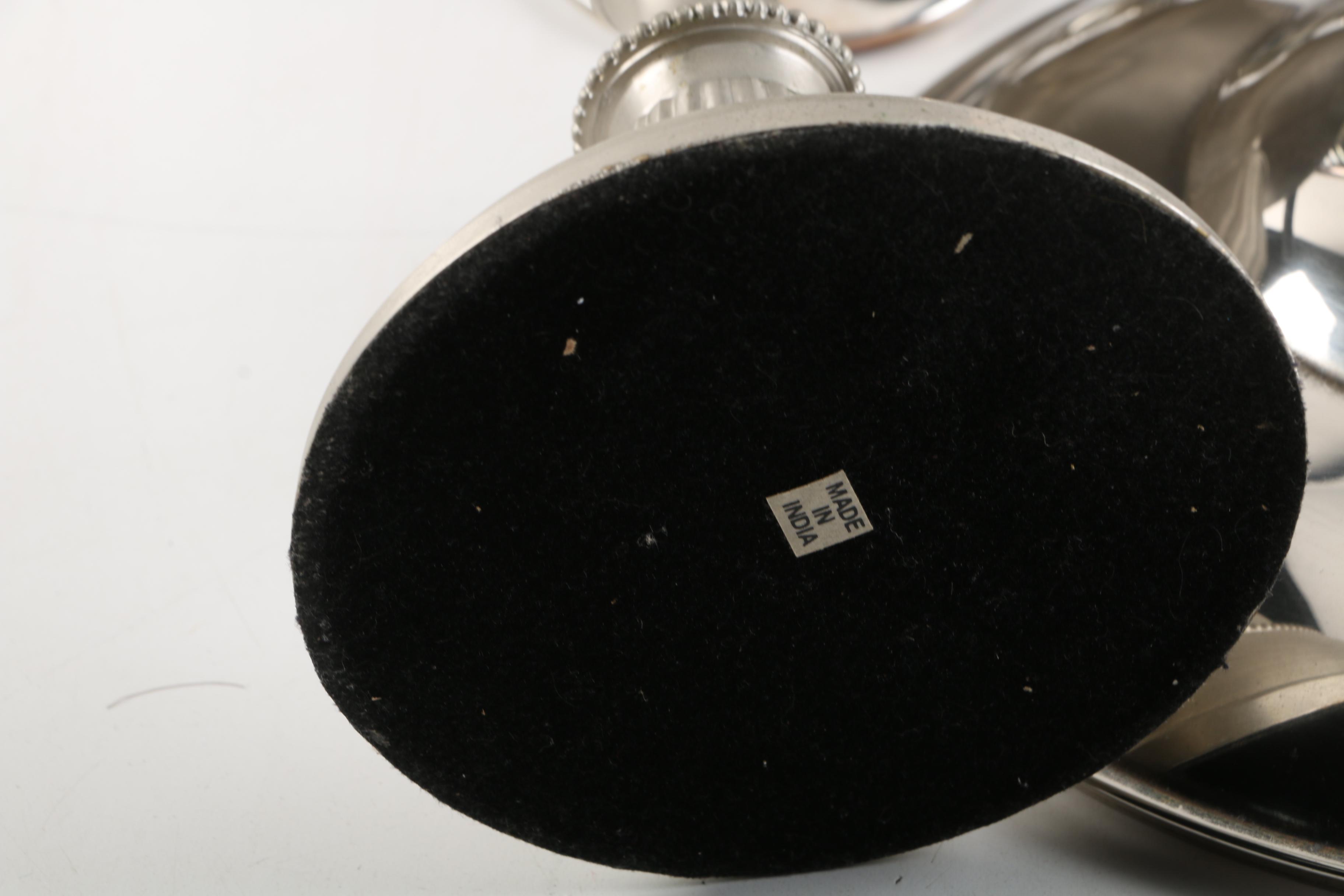 Silver Plate Tableware and Decor Featuring Leonard