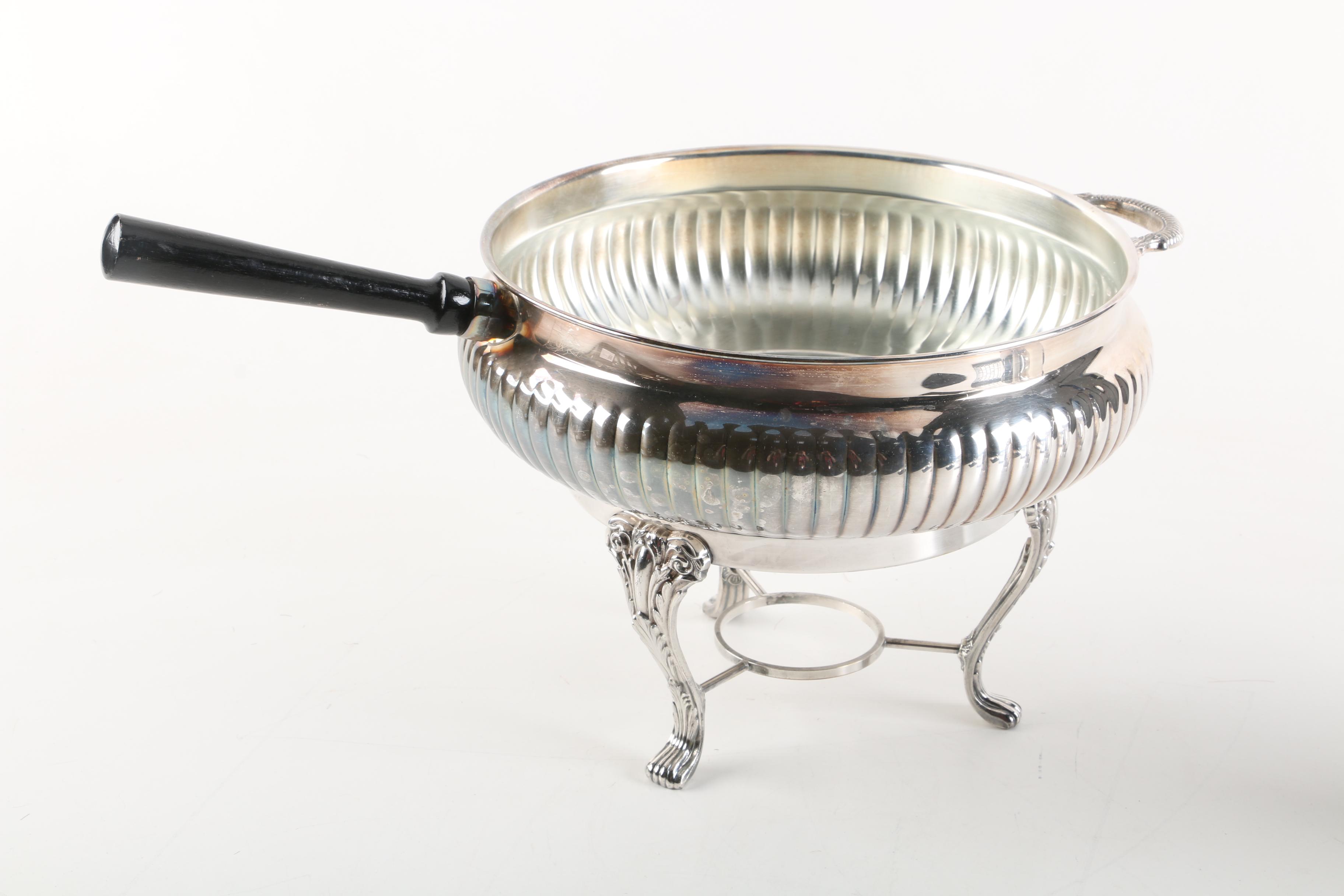 Silver Plate Tableware and Decor Featuring Leonard