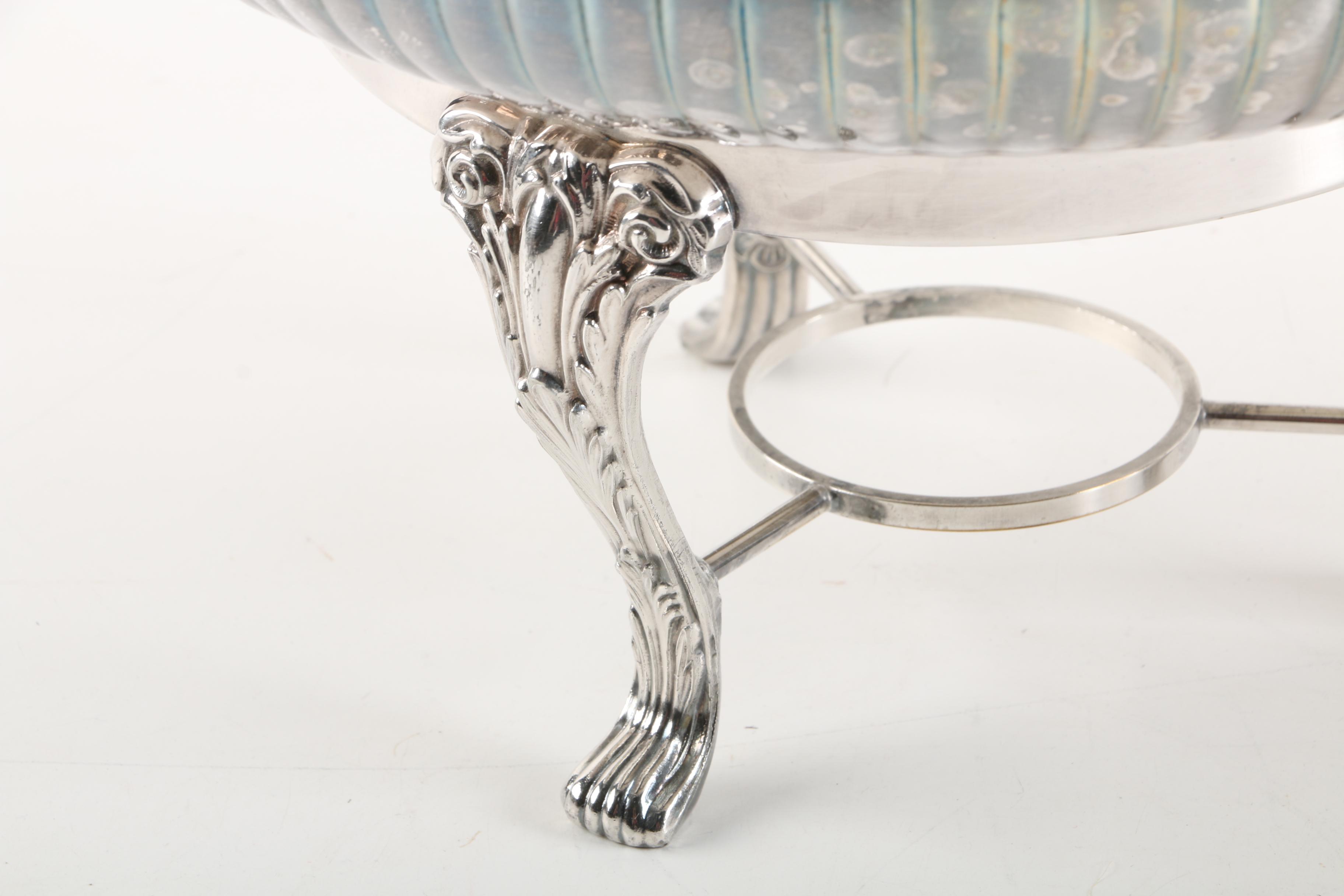 Silver Plate Tableware and Decor Featuring Leonard