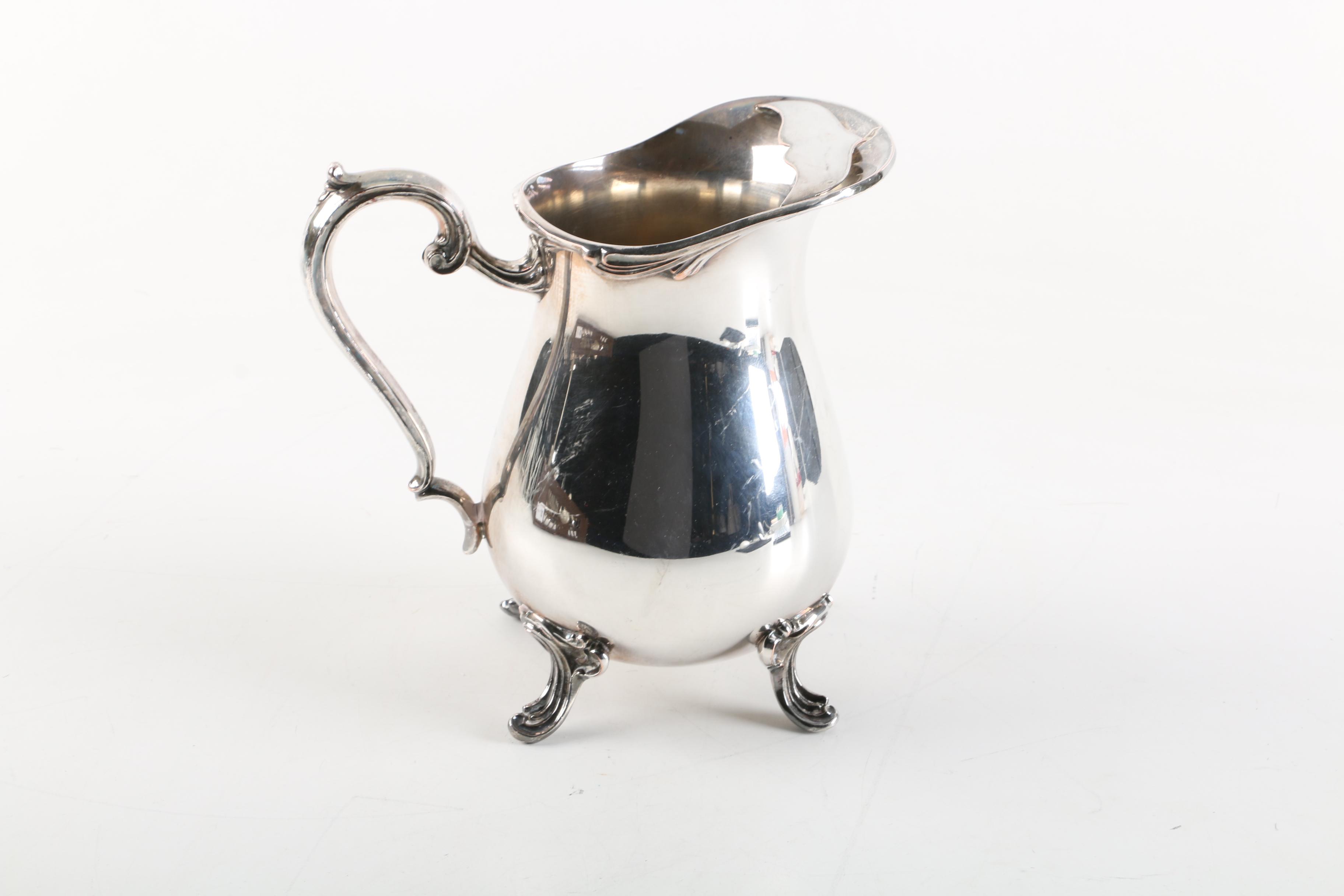 Silver Plate Tableware and Decor Featuring Leonard