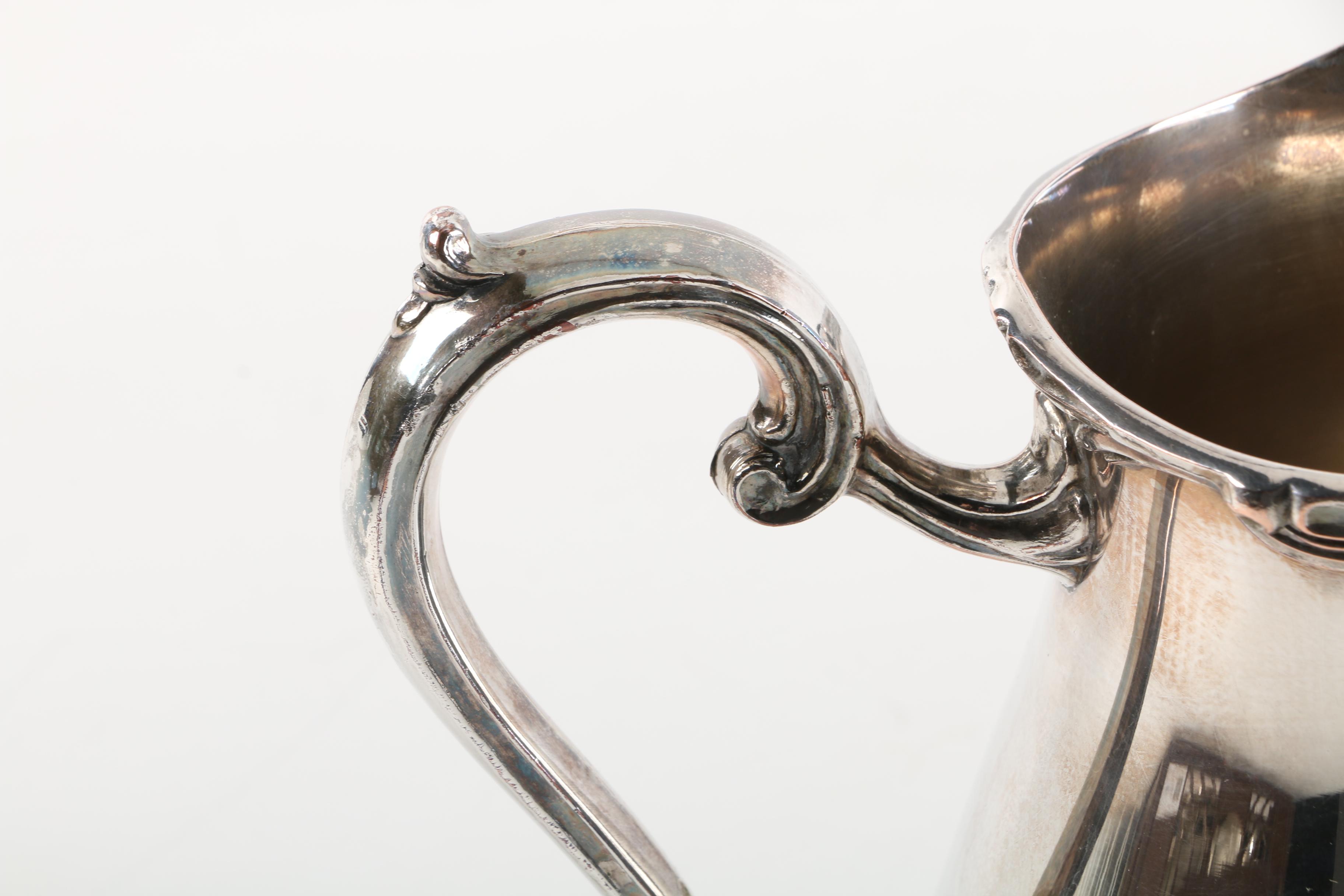 Silver Plate Tableware and Decor Featuring Leonard