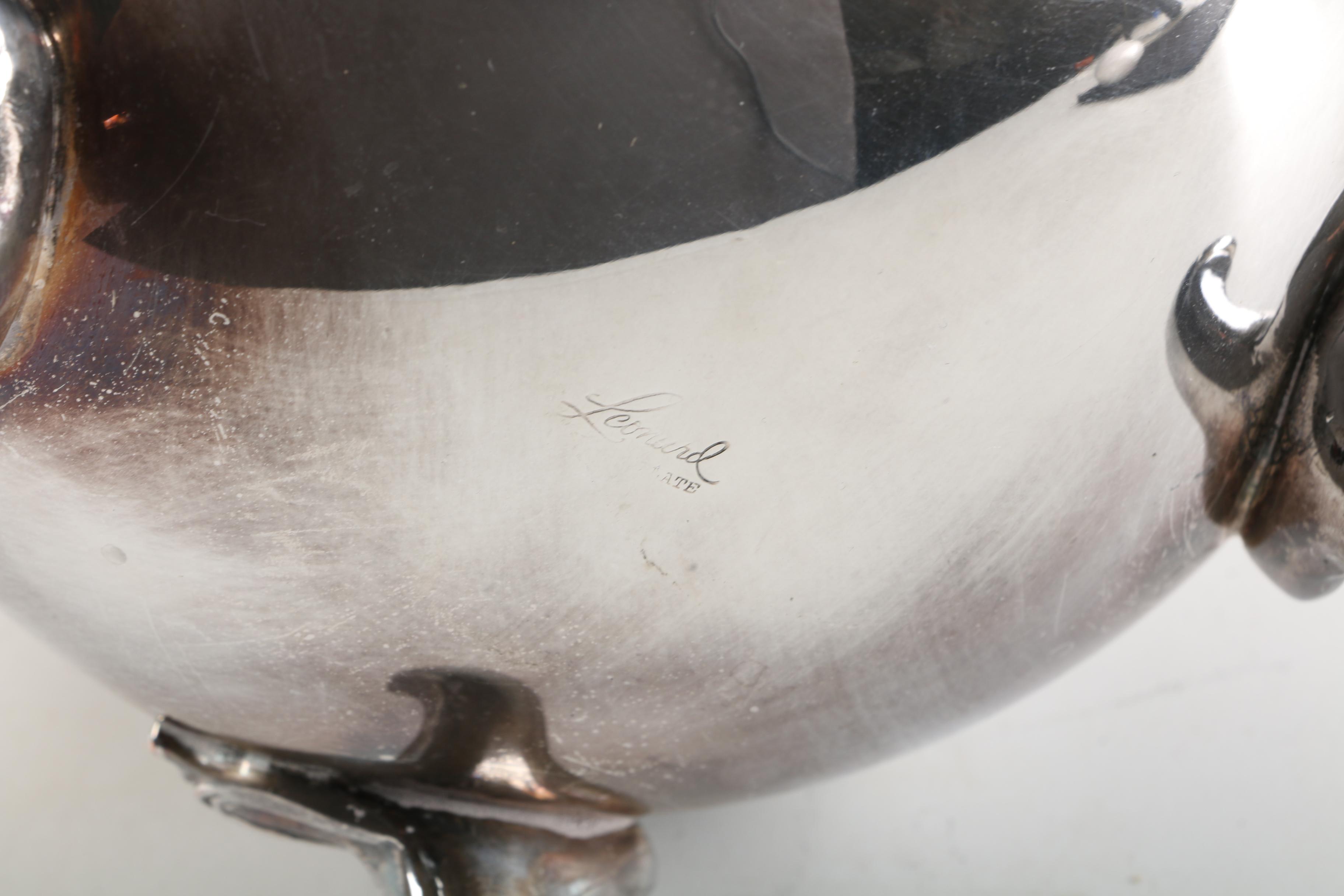 Silver Plate Tableware and Decor Featuring Leonard