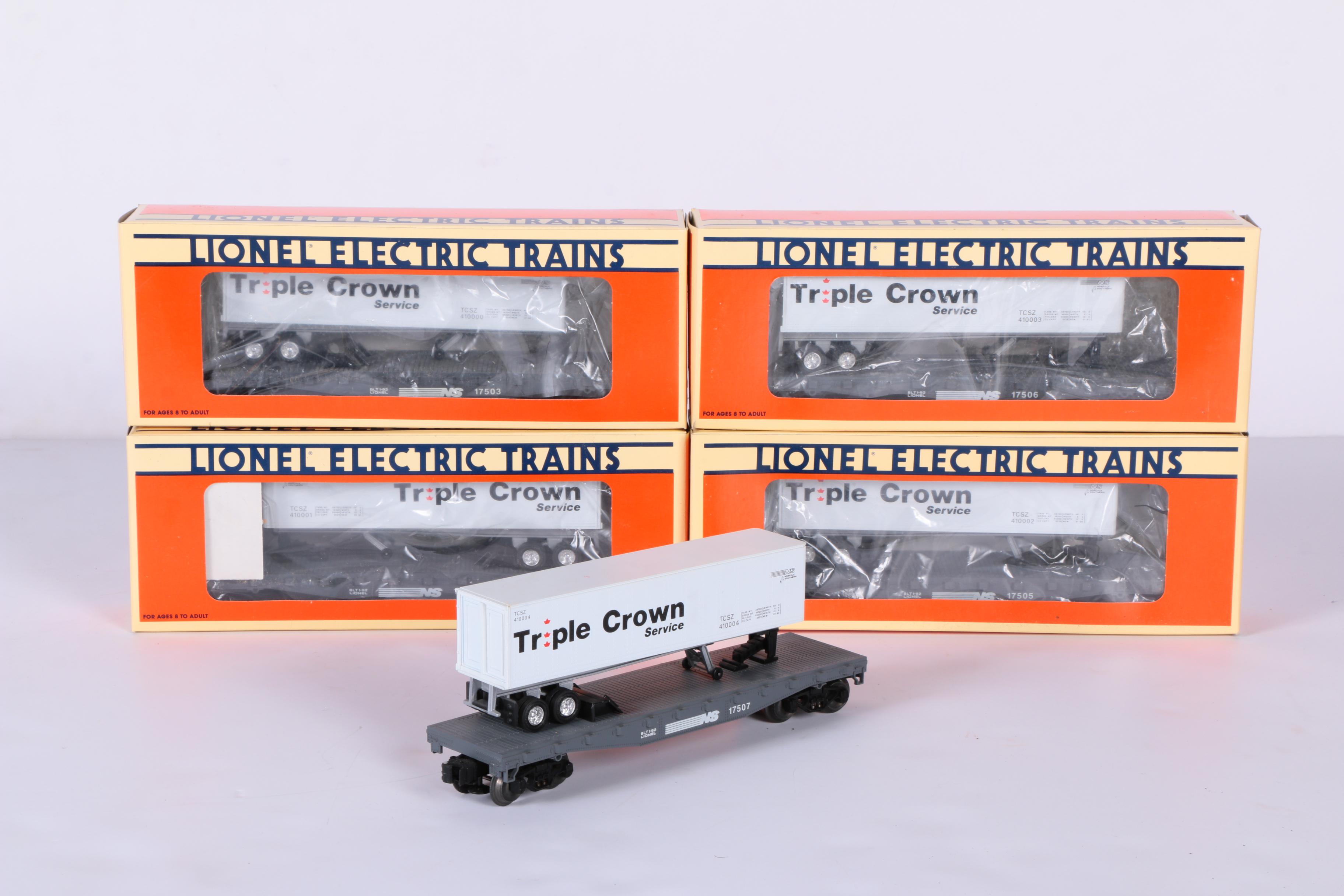 Lionel Norfolk Southern Dash-8 Diesel Intermodal Train Set