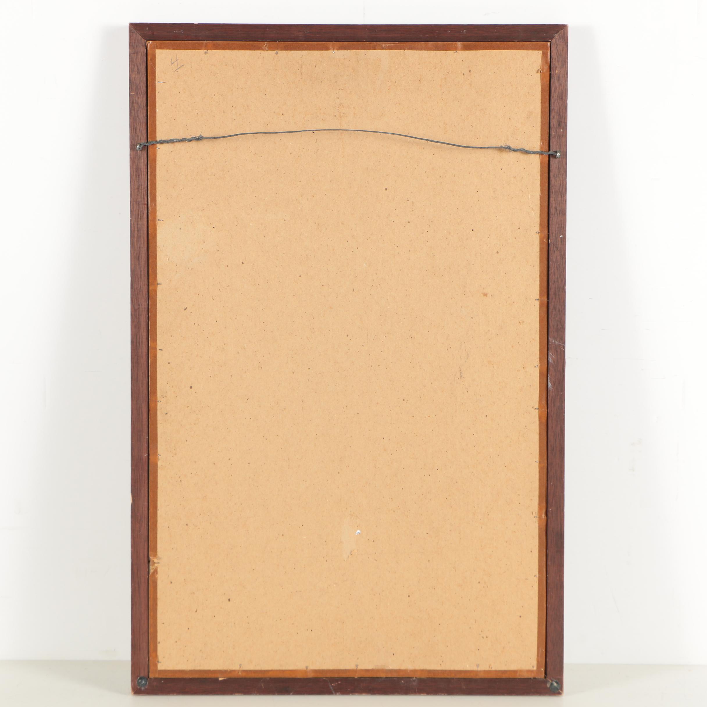 Karl J. Feng Watercolor Painting