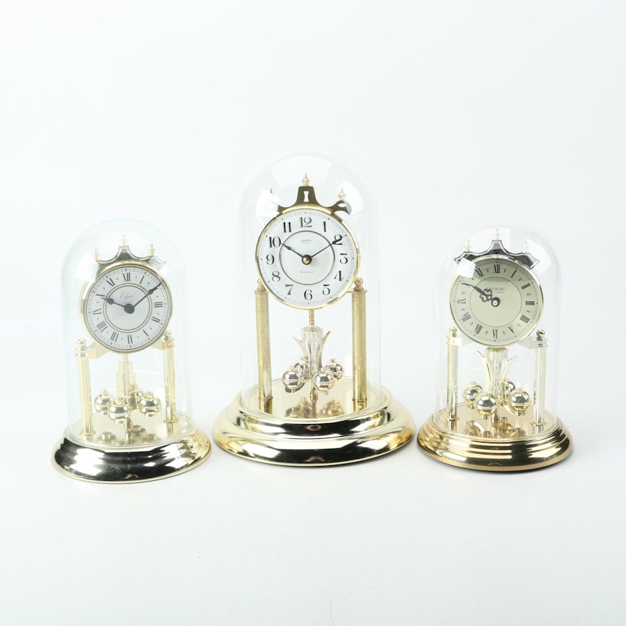 Anniversary Clocks by Elgin, Seth Thomas, Danbury Clock Company