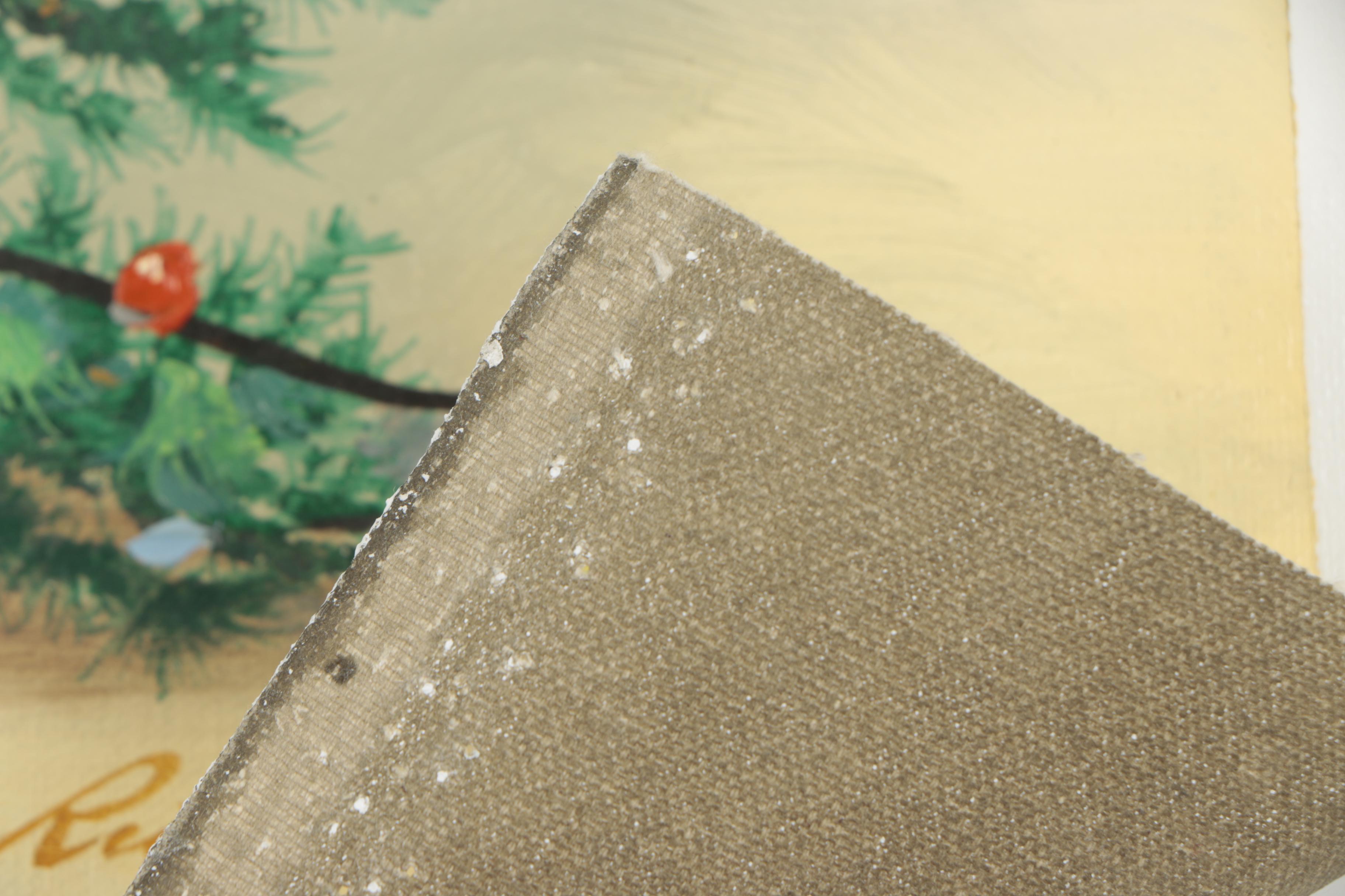 D.L. "Rusty" Rust Oil Painting of Weary Willy