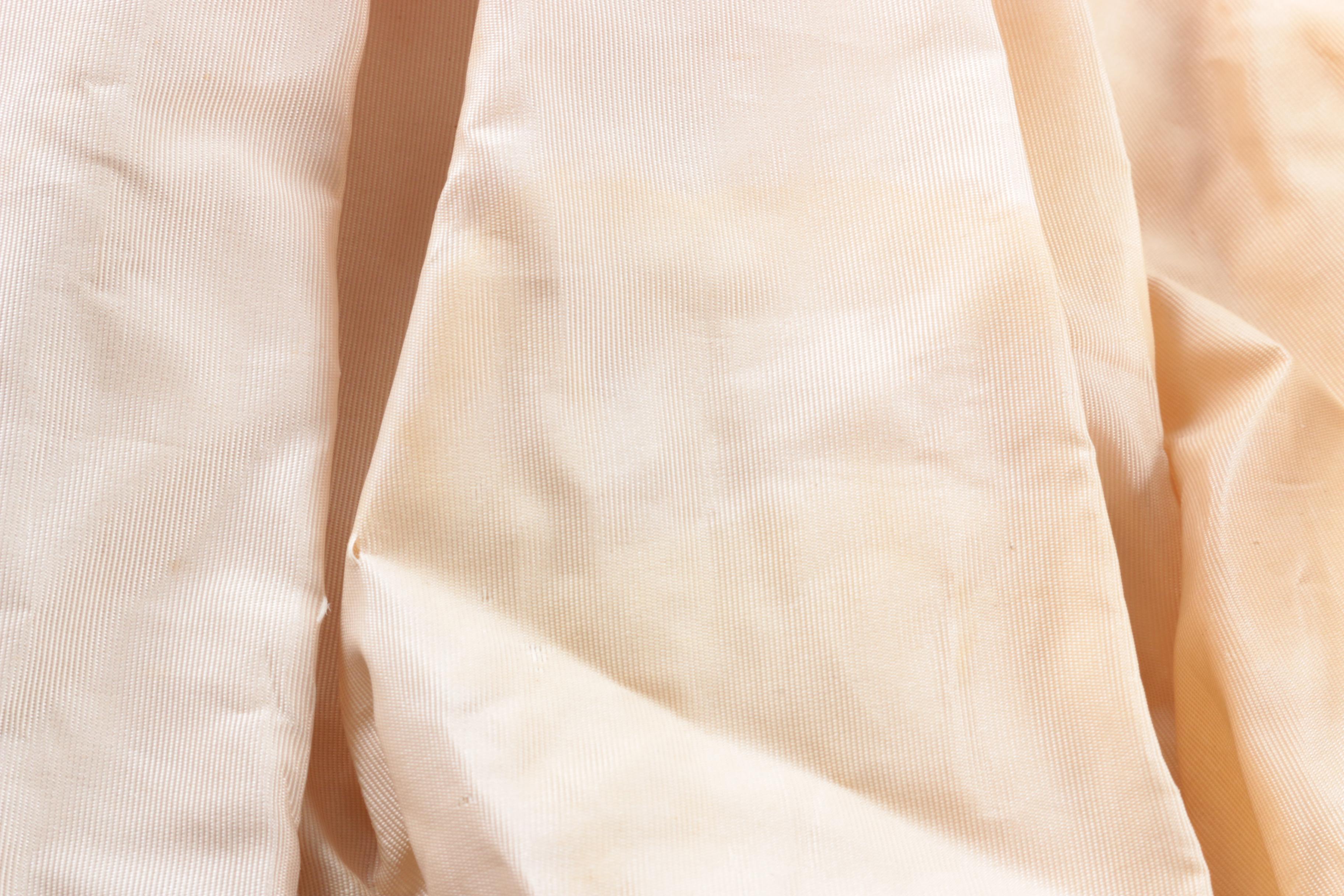 Vintage China Head Doll in Peach Dress