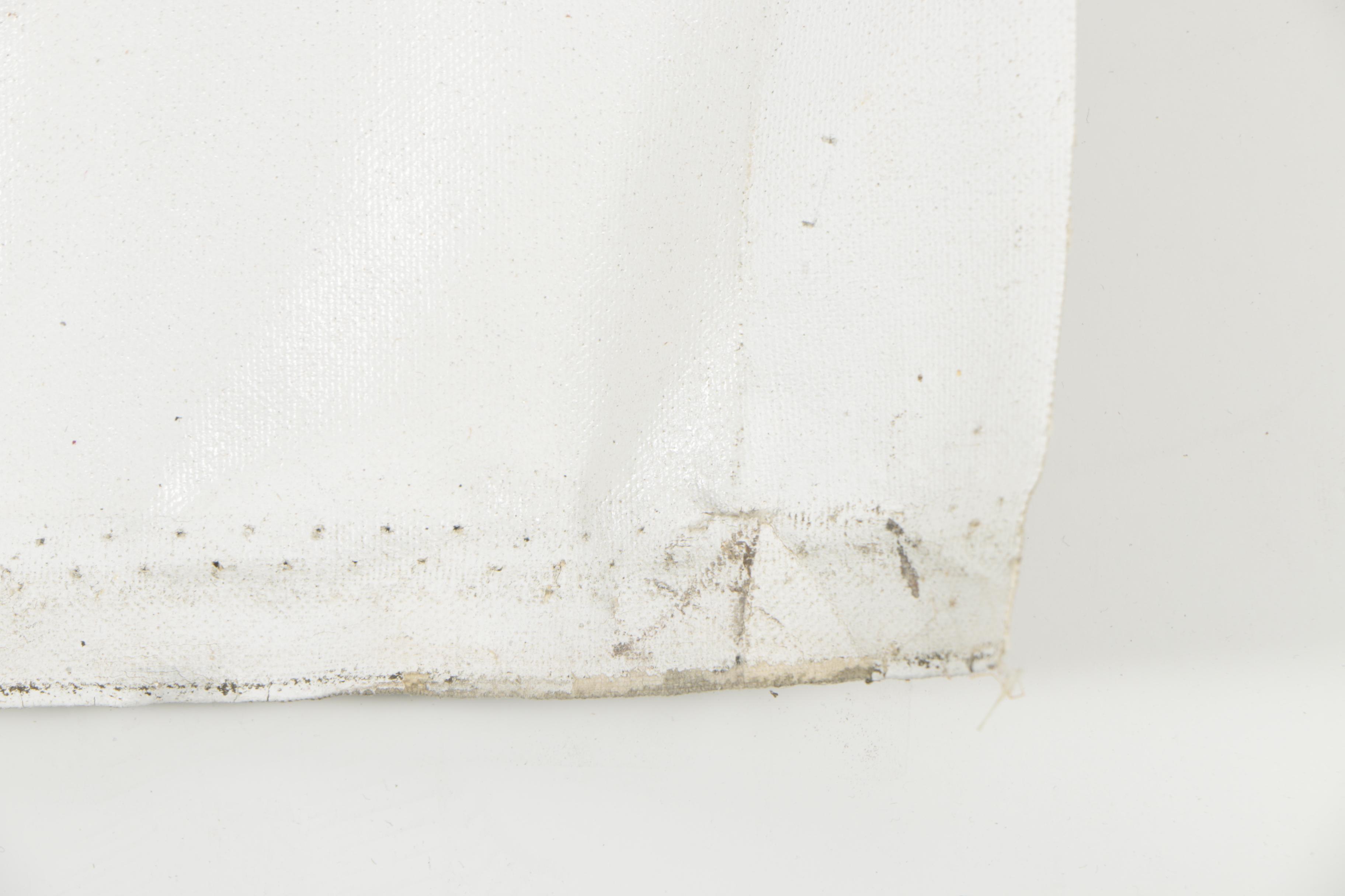 D.L. "Rusty" Rust Oil Painting of Emmett Kelly Work for a Christmas Plate