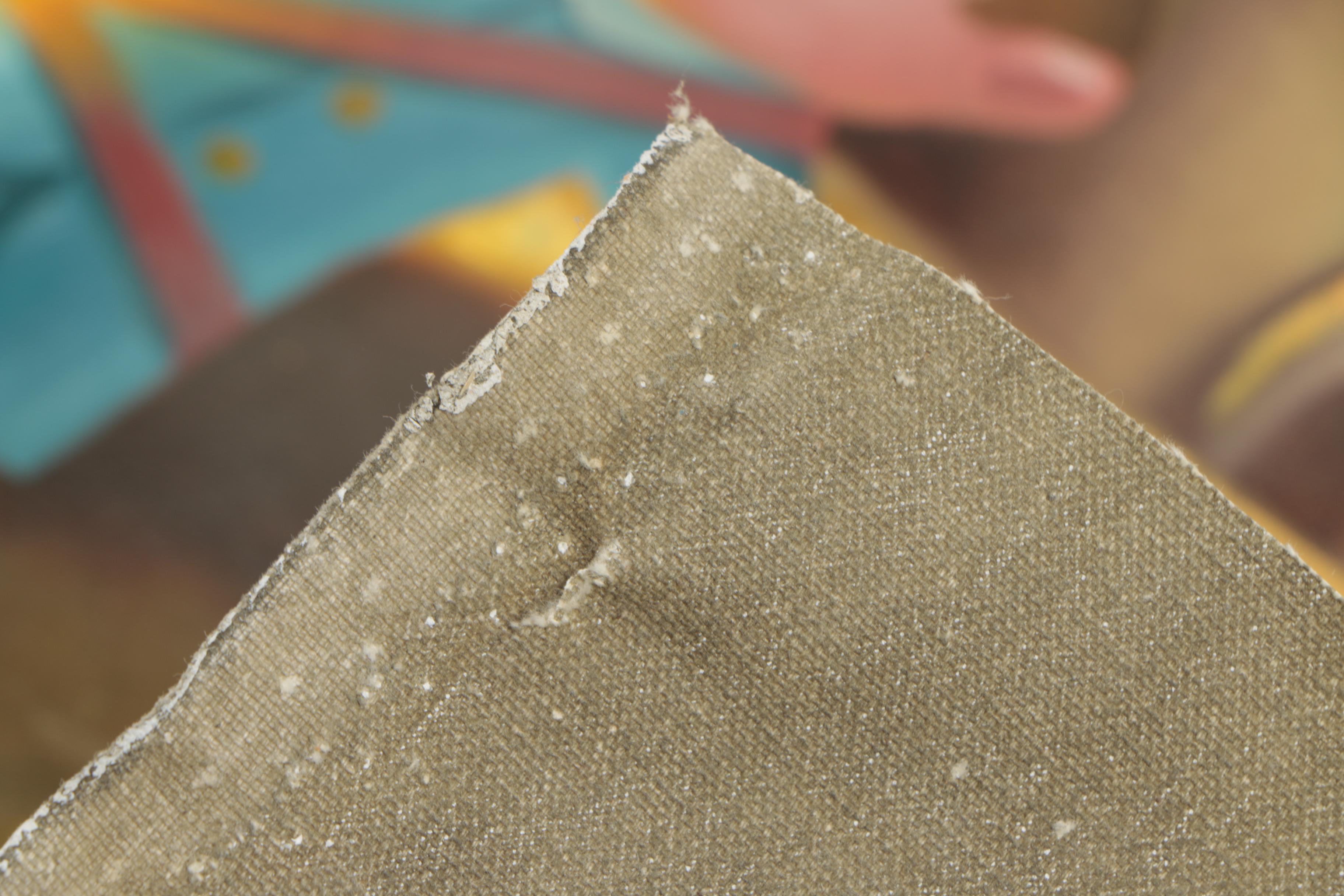 D.L. "Rusty" Rust Oil Painting of Emmett Kelly Work for a Christmas Plate