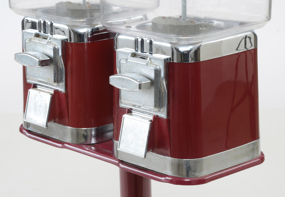 Vintage Double Gumball Machine
